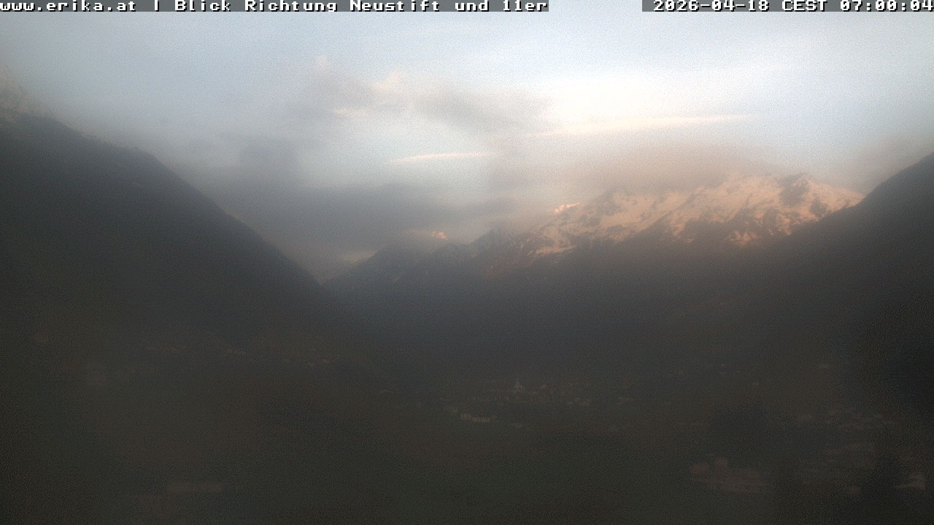 Archiv Foto Webcam Neustift: Blick vom Hotel Erika