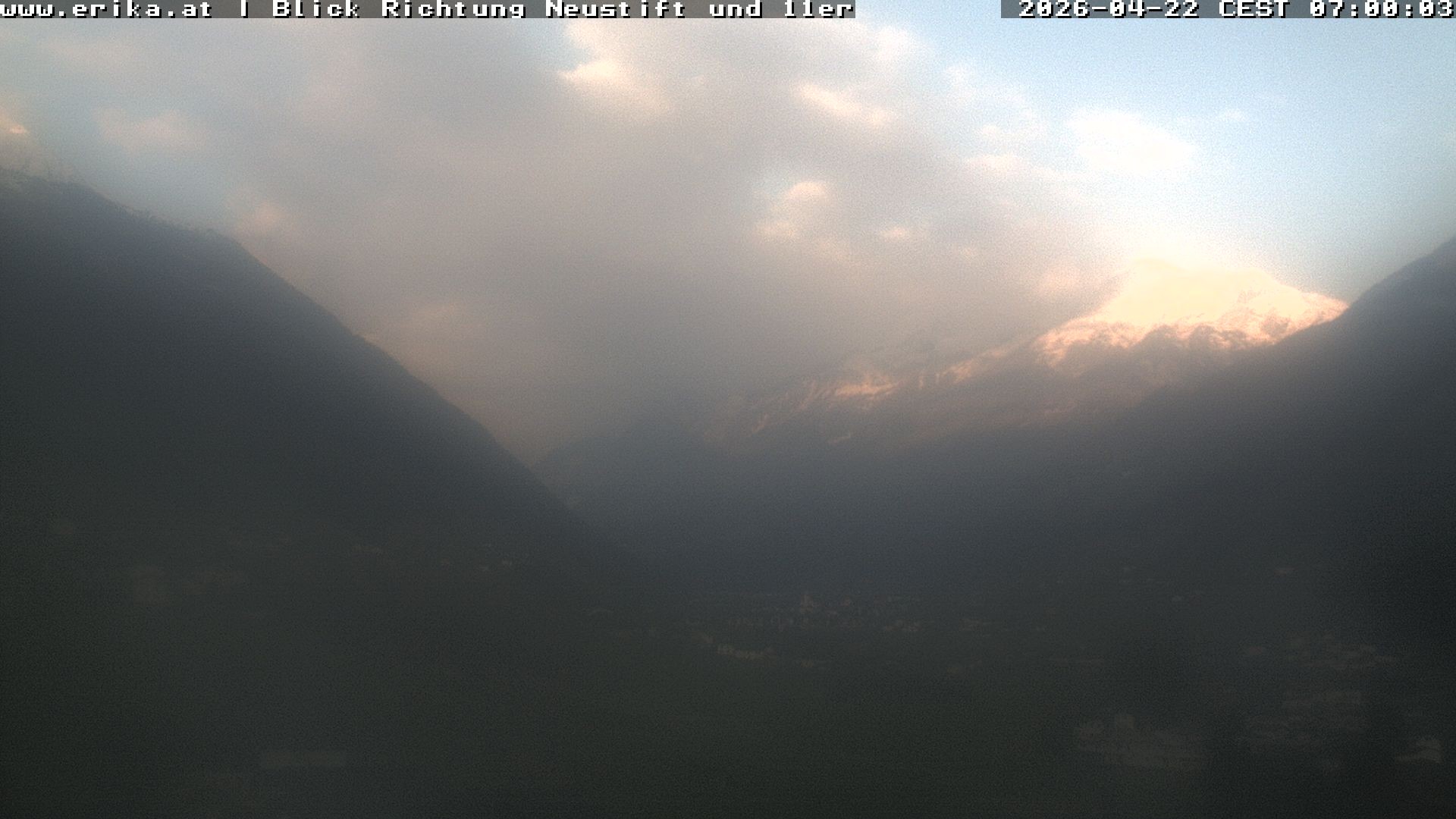 Archiv Foto Webcam Neustift: Blick vom Hotel Erika