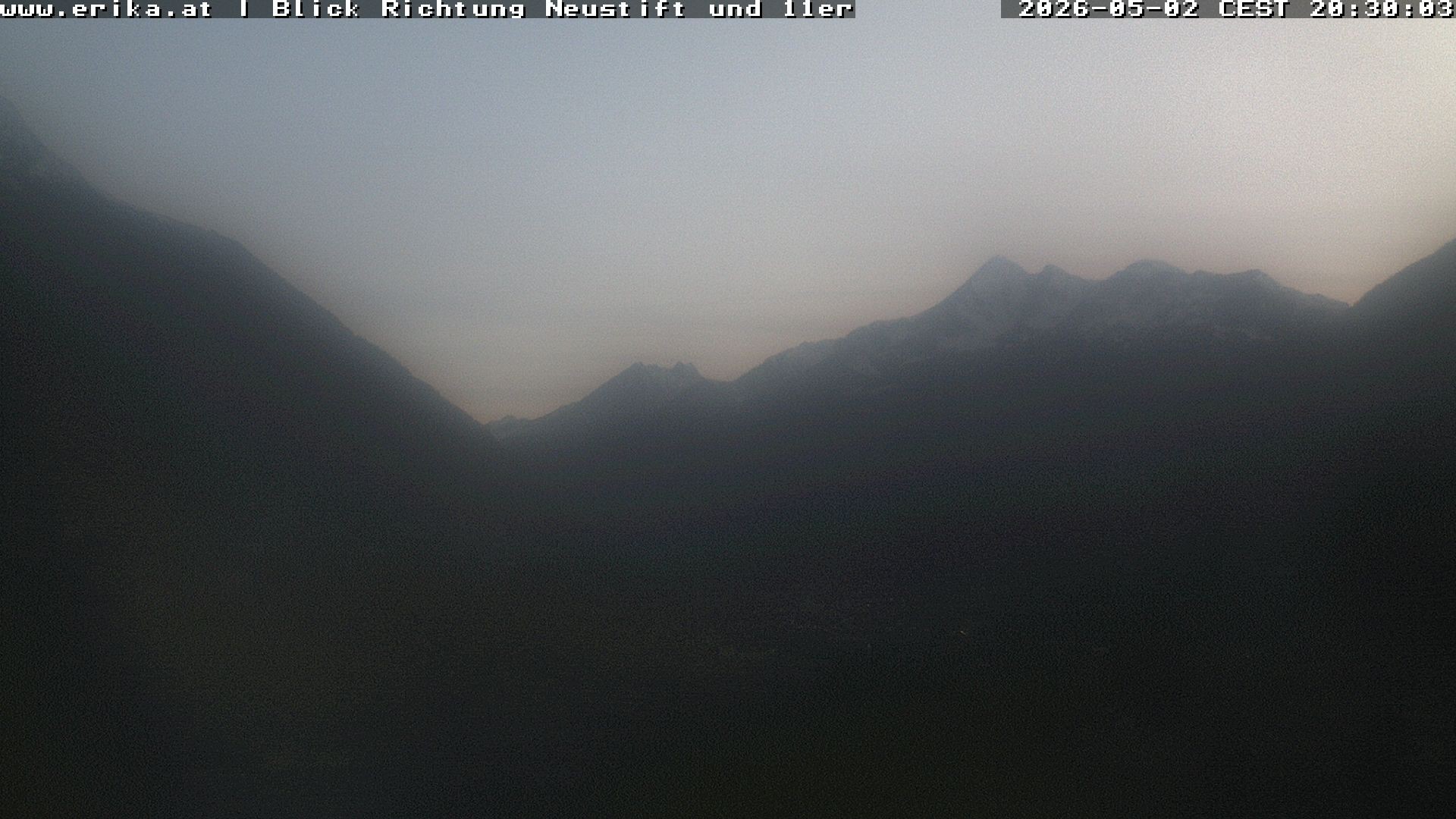 Archiv Foto Webcam Neustift: Blick vom Hotel Erika