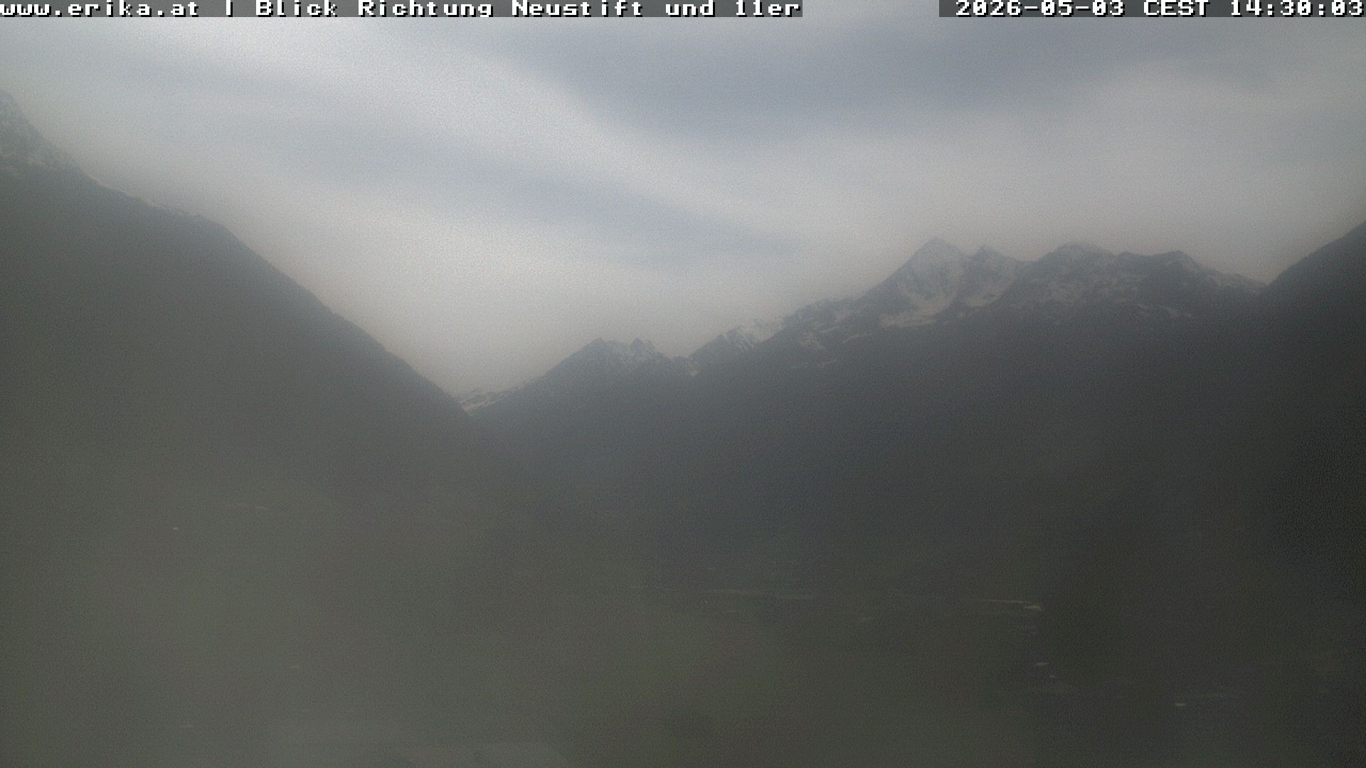 Archiv Foto Webcam Neustift: Blick vom Hotel Erika