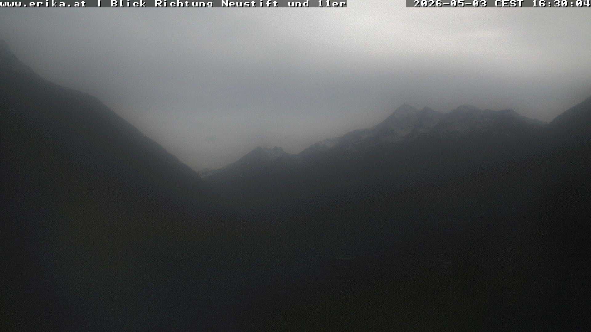 Archiv Foto Webcam Neustift: Blick vom Hotel Erika