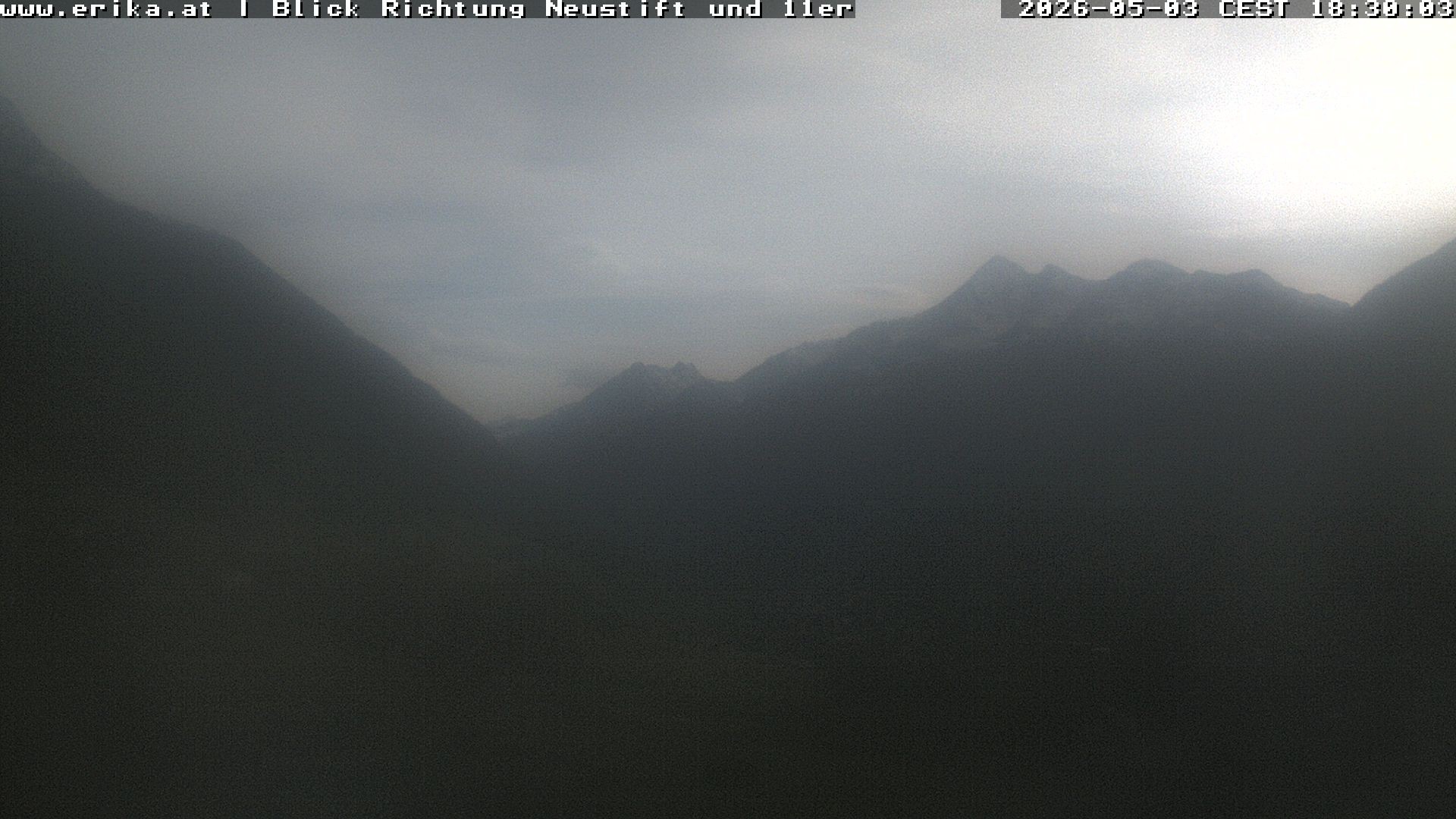 Archiv Foto Webcam Neustift: Blick vom Hotel Erika