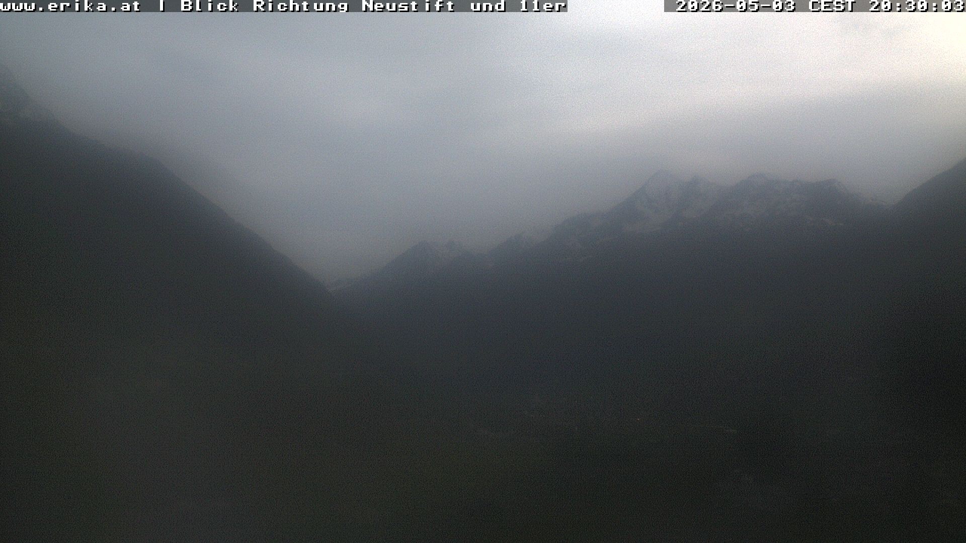 Archiv Foto Webcam Neustift: Blick vom Hotel Erika