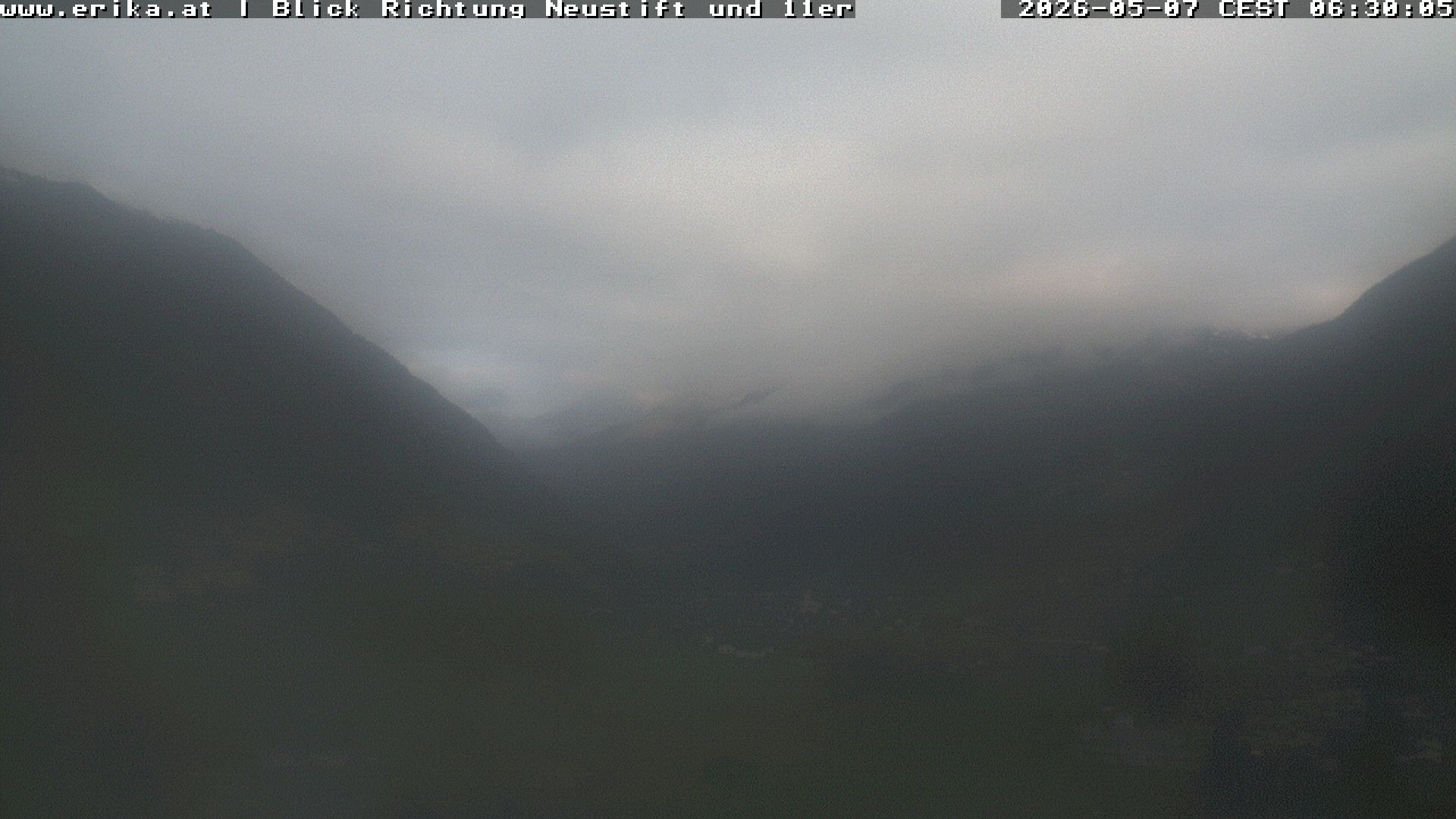 Archiv Foto Webcam Neustift: Blick vom Hotel Erika