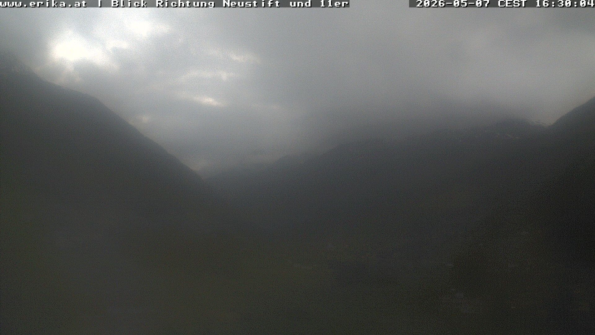 Archiv Foto Webcam Neustift: Blick vom Hotel Erika