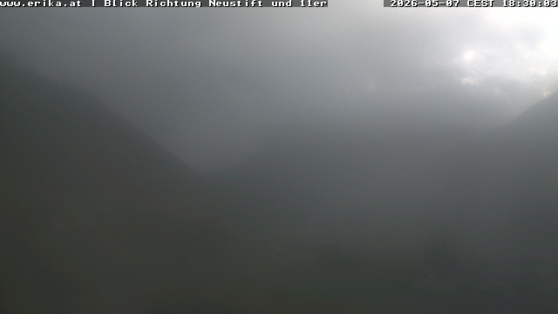 Archiv Foto Webcam Neustift: Blick vom Hotel Erika