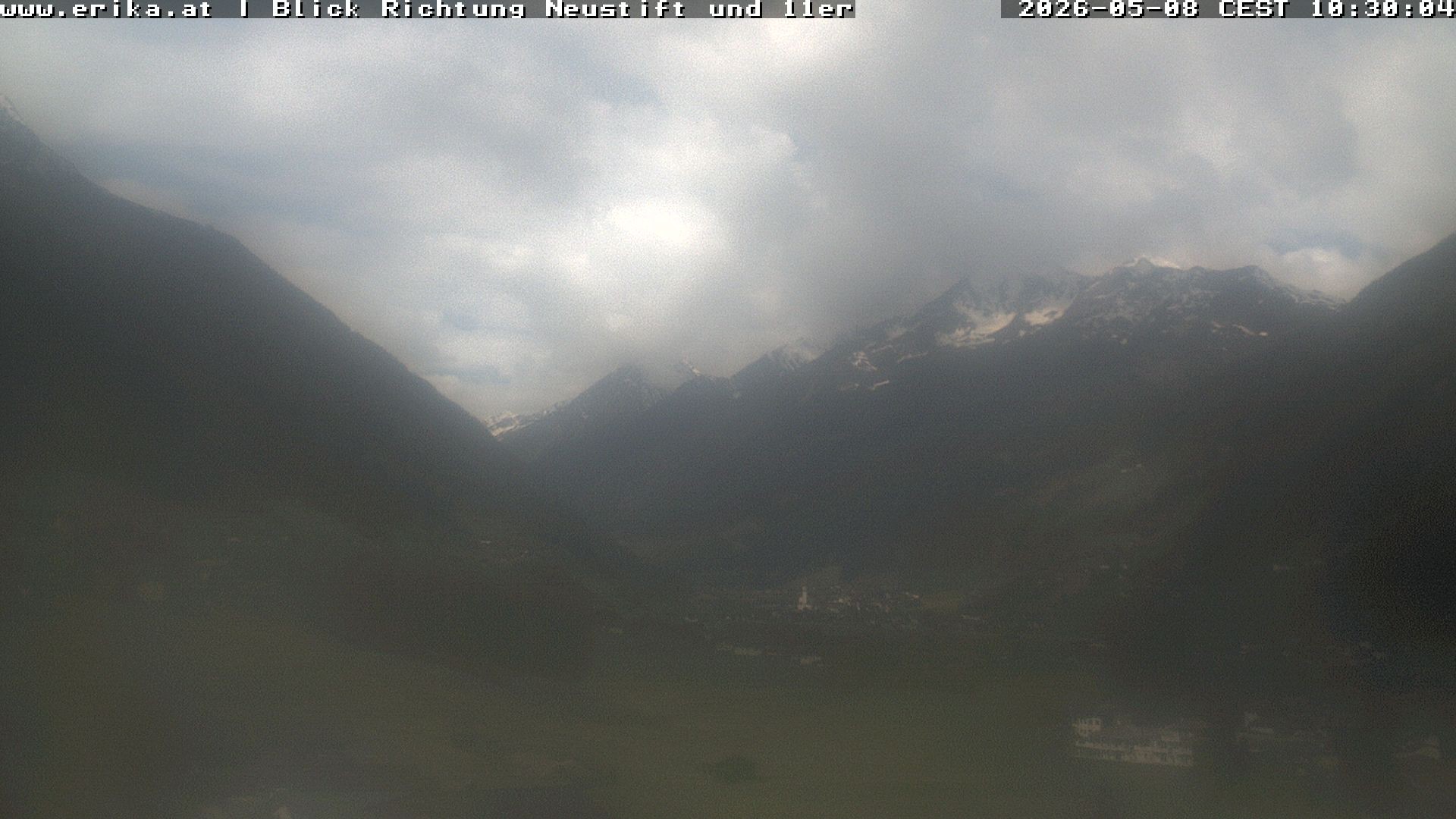 Archiv Foto Webcam Neustift: Blick vom Hotel Erika