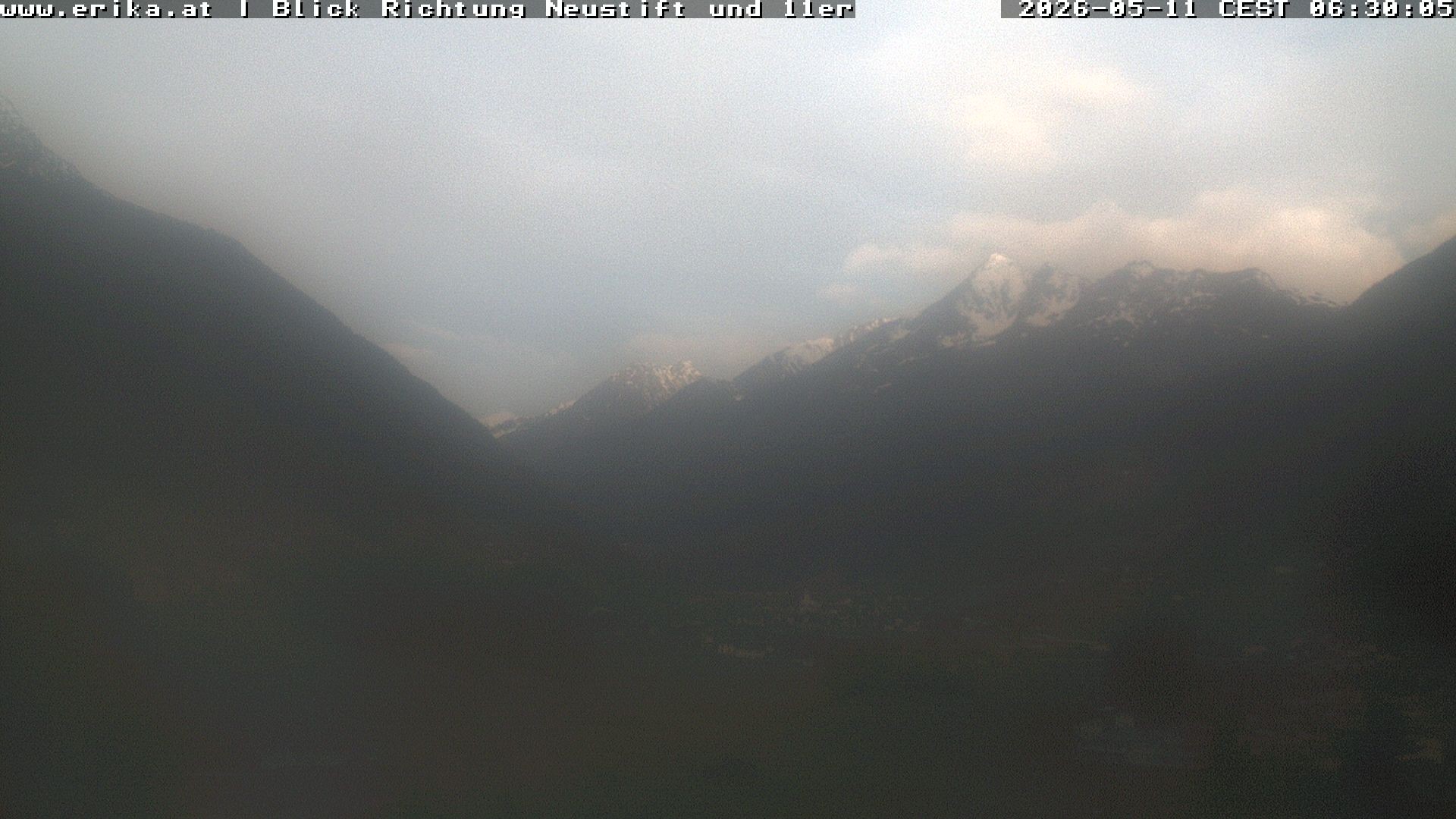 Archiv Foto Webcam Neustift: Blick vom Hotel Erika