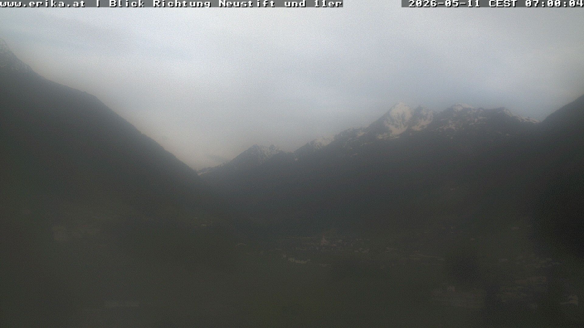 Archiv Foto Webcam Neustift: Blick vom Hotel Erika