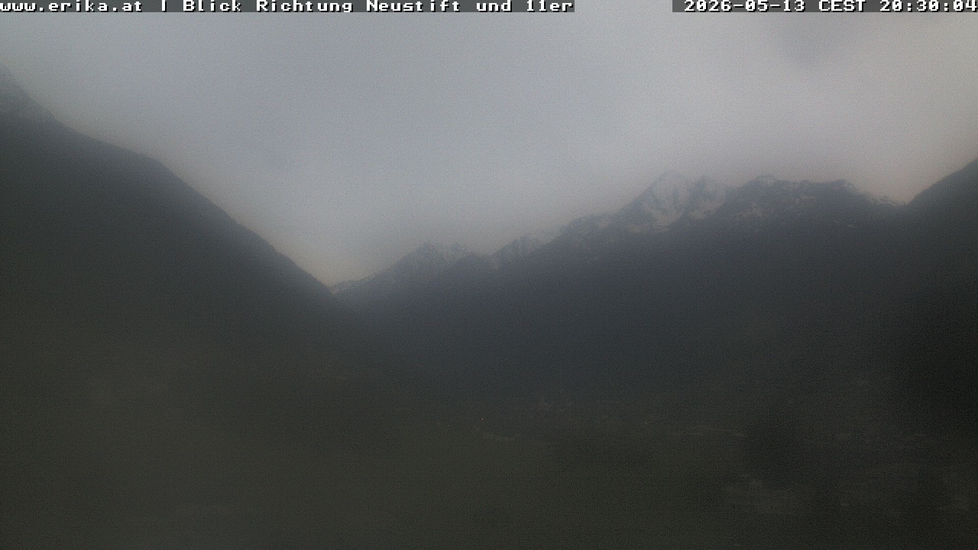 Archiv Foto Webcam Neustift: Blick vom Hotel Erika
