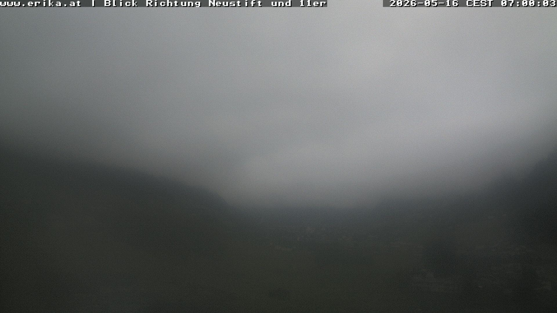 Archiv Foto Webcam Neustift: Blick vom Hotel Erika