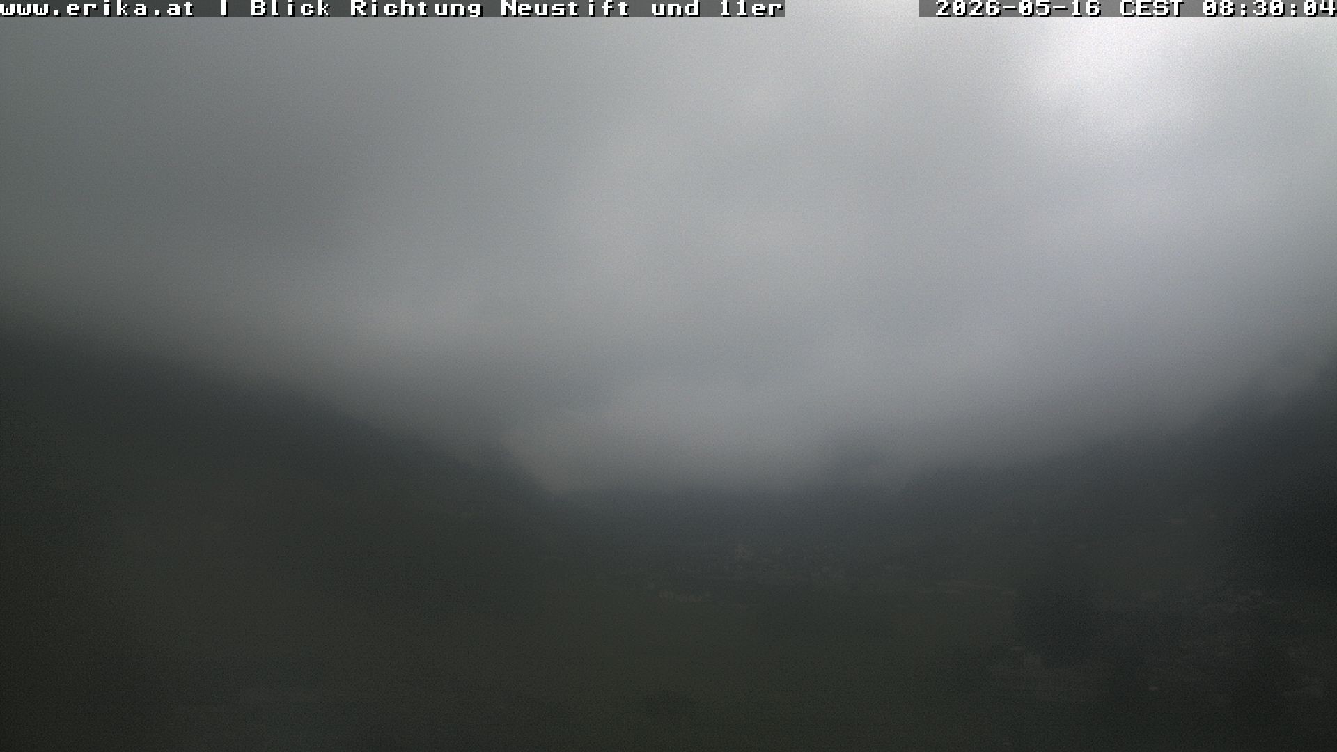 Archiv Foto Webcam Neustift: Blick vom Hotel Erika