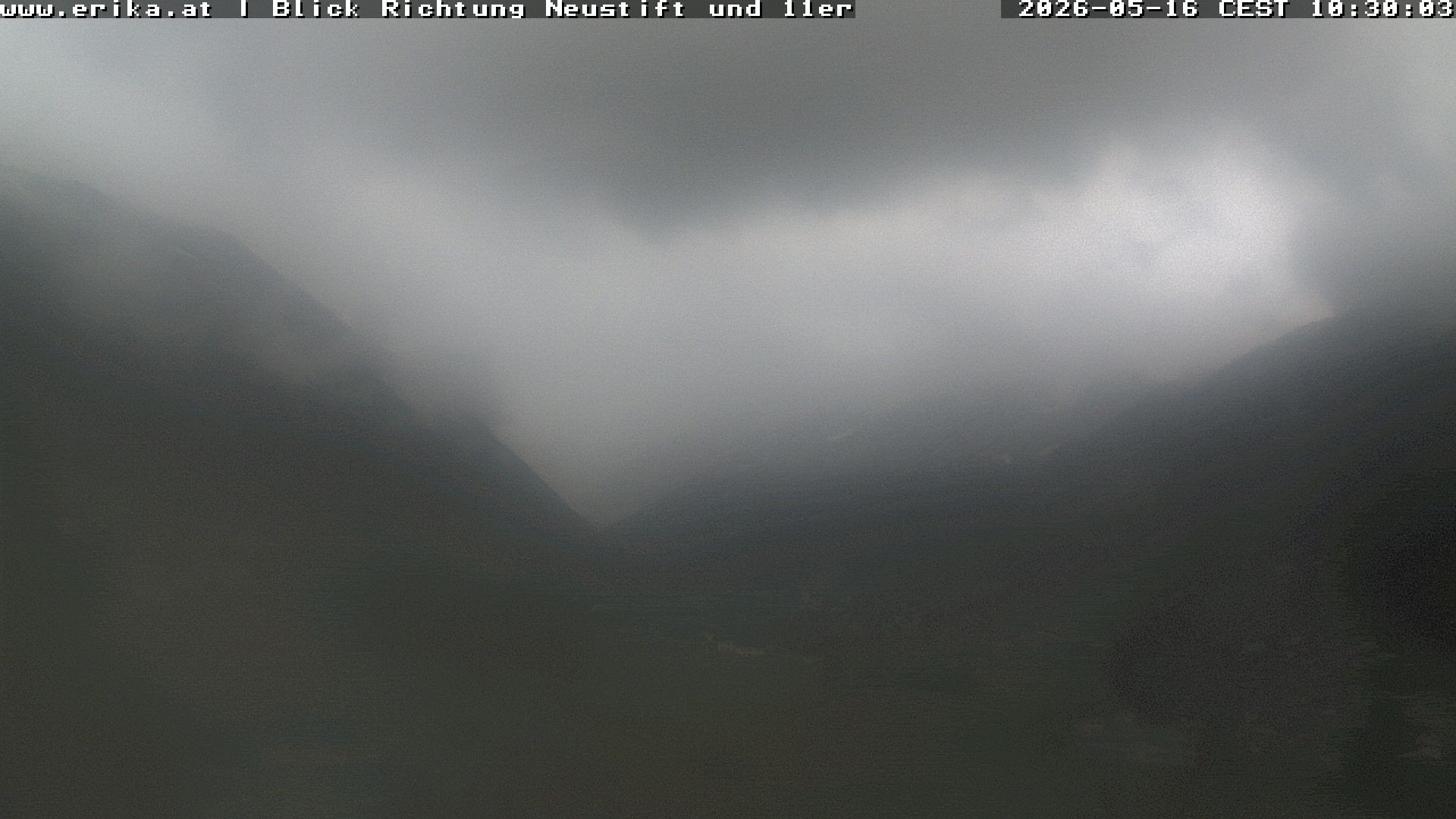 Archiv Foto Webcam Neustift: Blick vom Hotel Erika