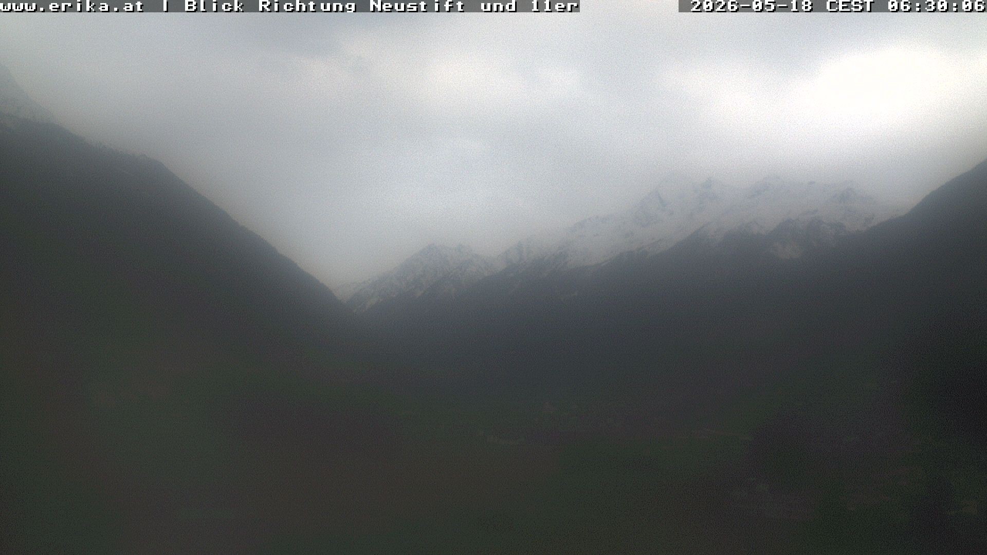 Archiv Foto Webcam Neustift: Blick vom Hotel Erika