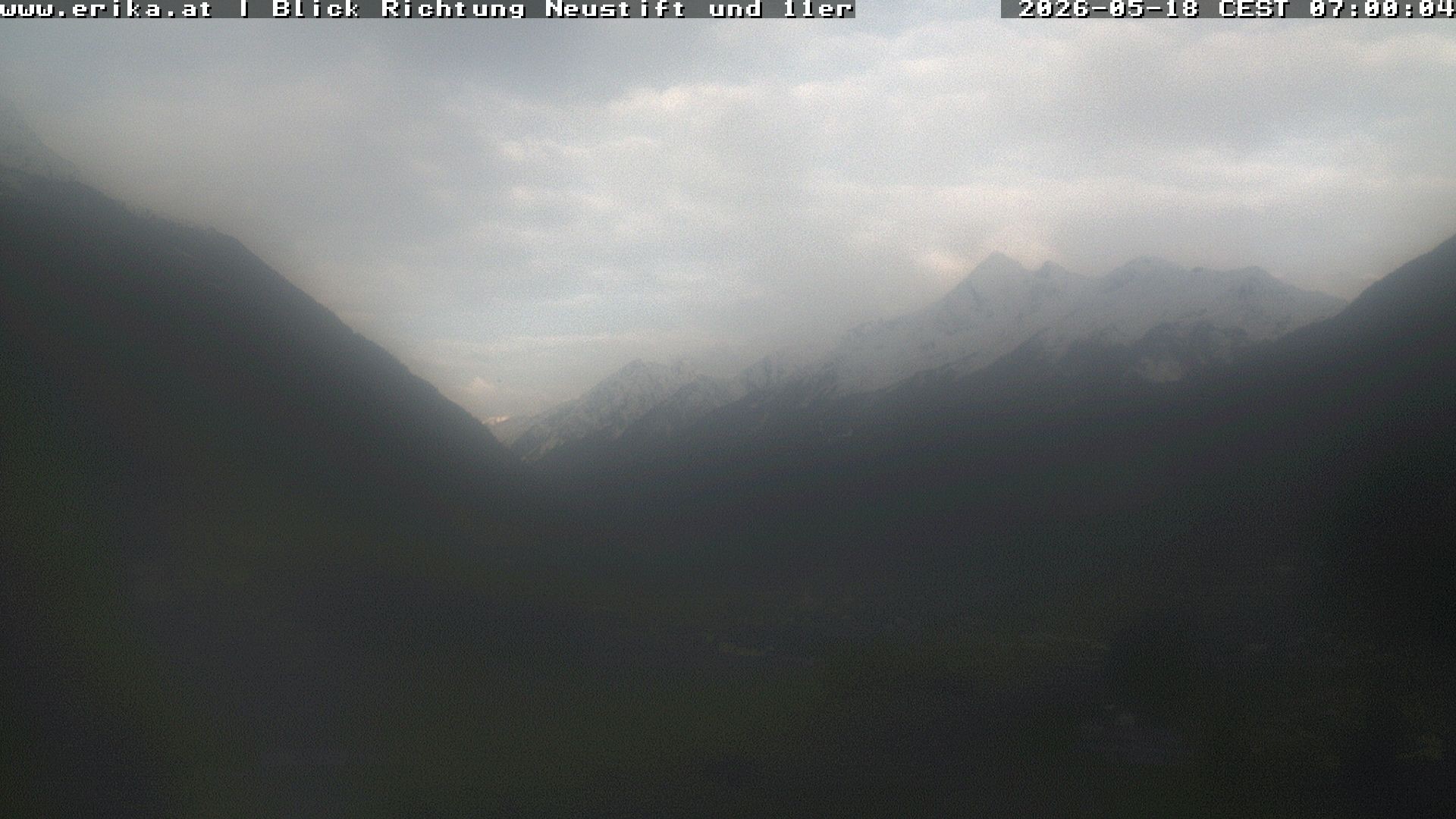 Archiv Foto Webcam Neustift: Blick vom Hotel Erika