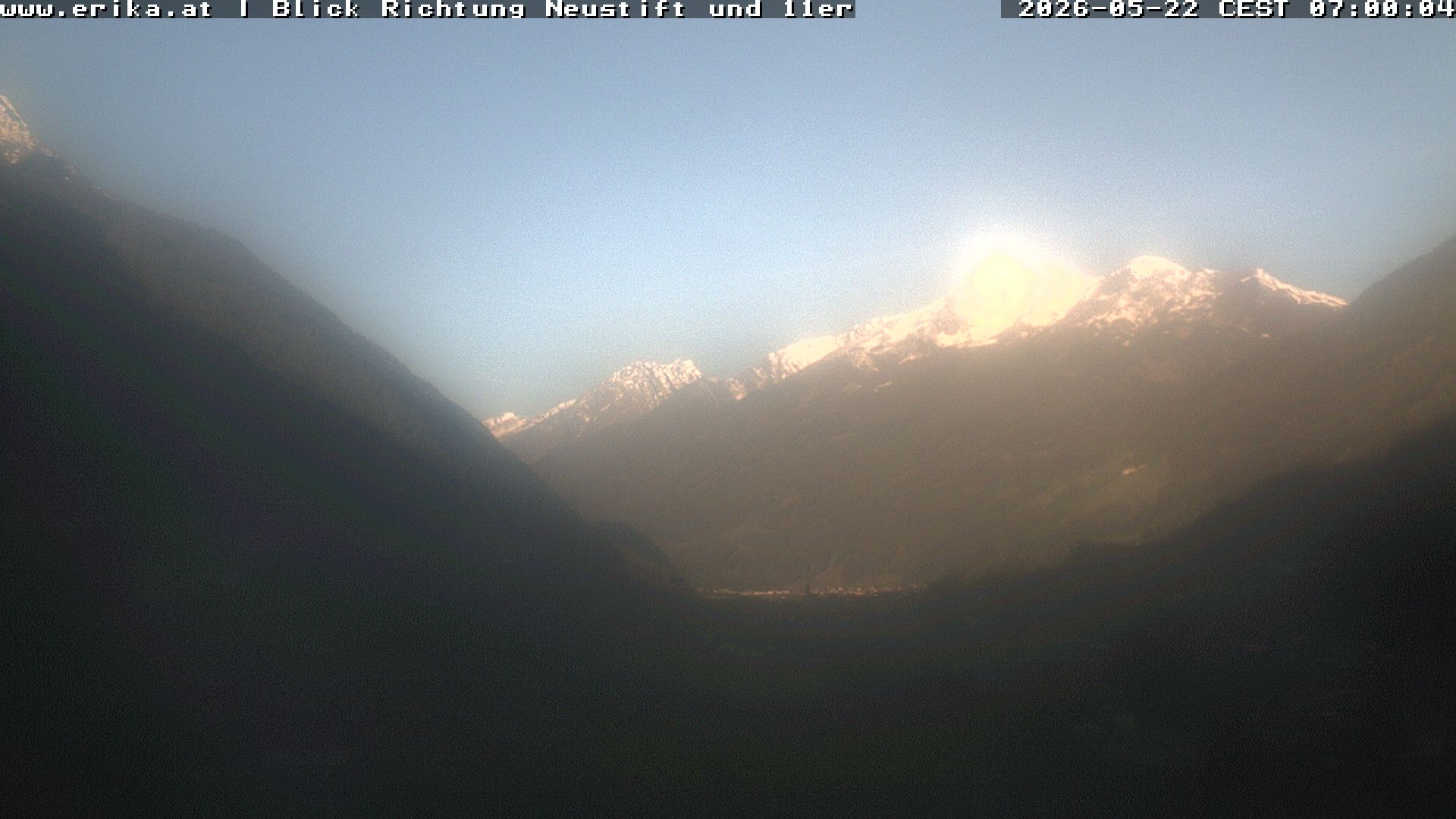 Archiv Foto Webcam Neustift: Blick vom Hotel Erika