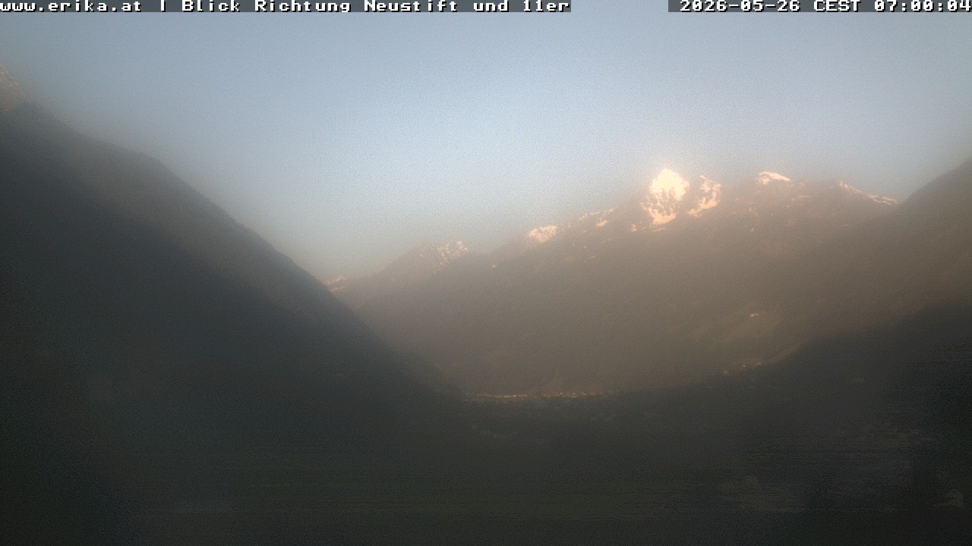 Archiv Foto Webcam Neustift: Blick vom Hotel Erika