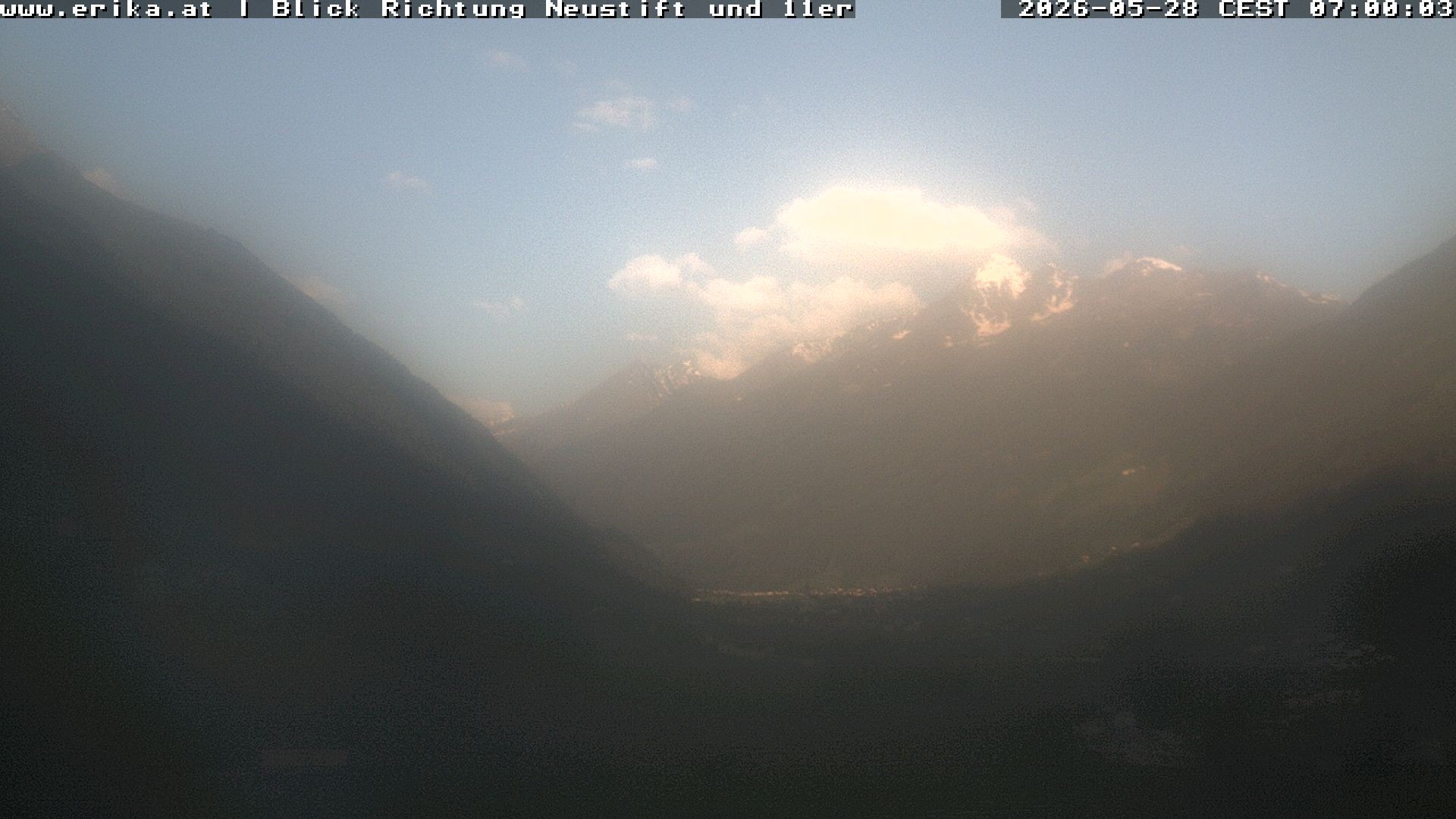 Archiv Foto Webcam Neustift: Blick vom Hotel Erika