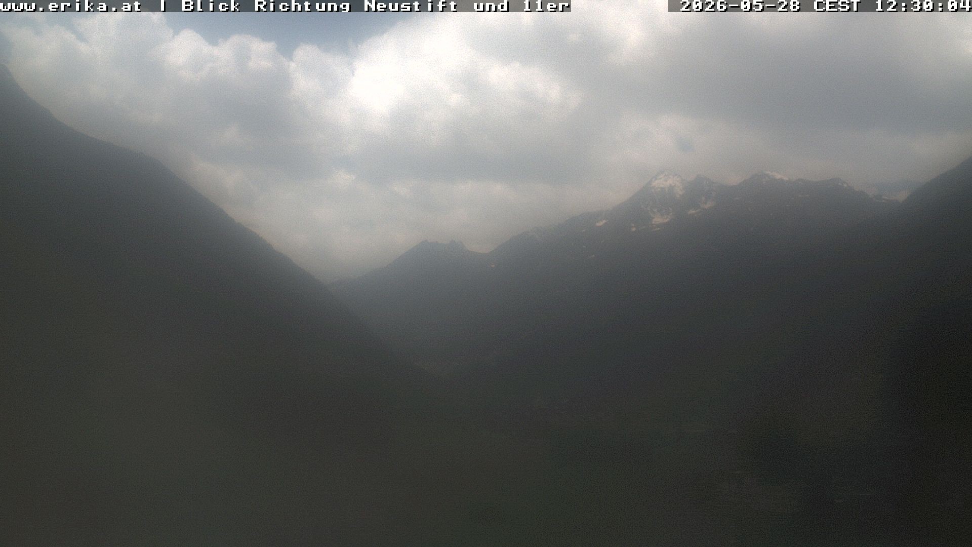 Archiv Foto Webcam Neustift: Blick vom Hotel Erika