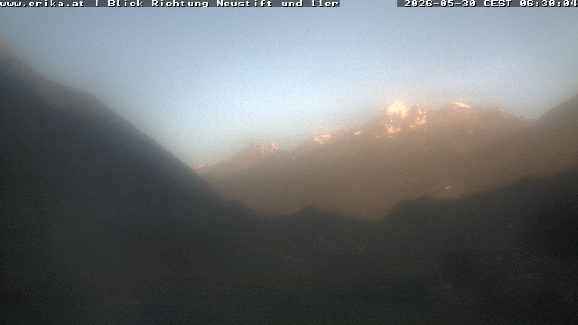Archiv Foto Webcam Neustift: Blick vom Hotel Erika