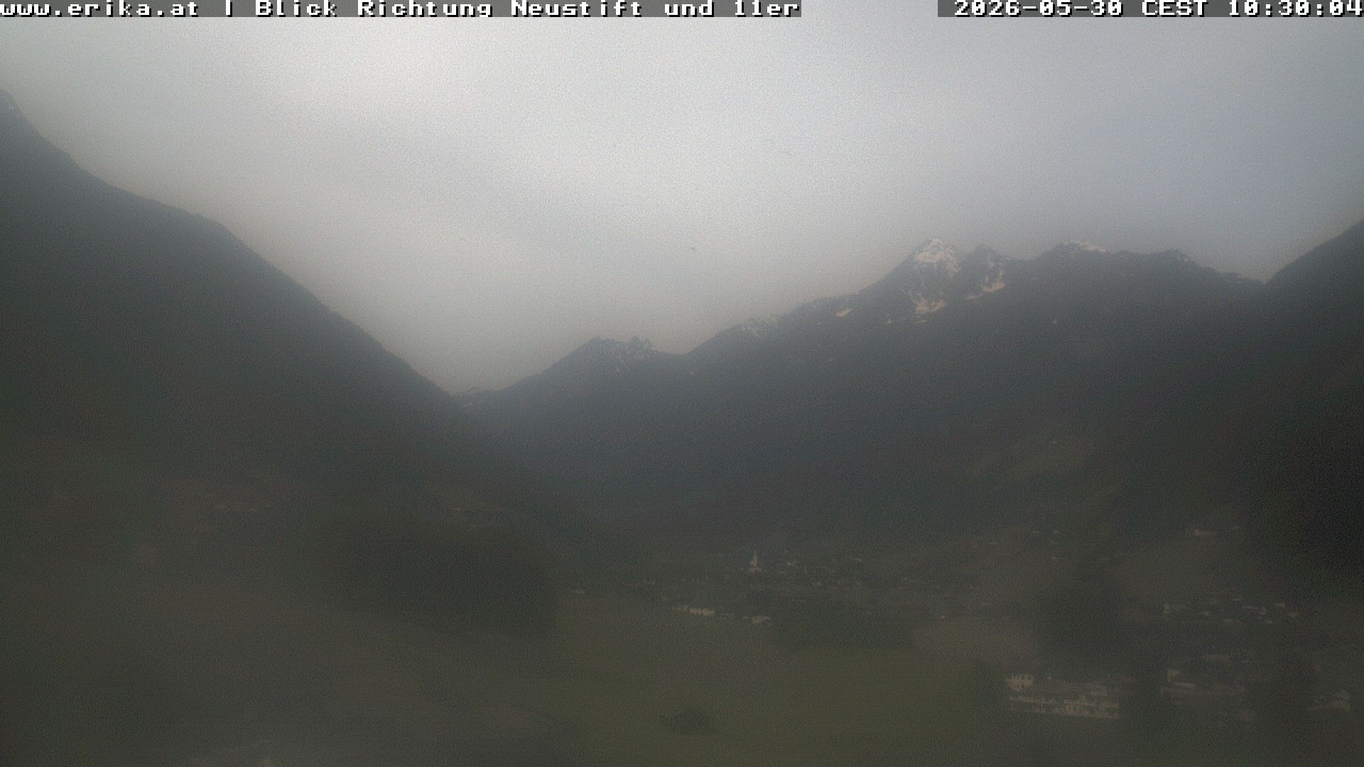 Archiv Foto Webcam Neustift: Blick vom Hotel Erika