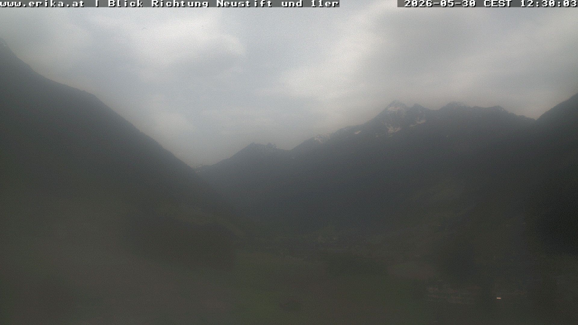 Archiv Foto Webcam Neustift: Blick vom Hotel Erika