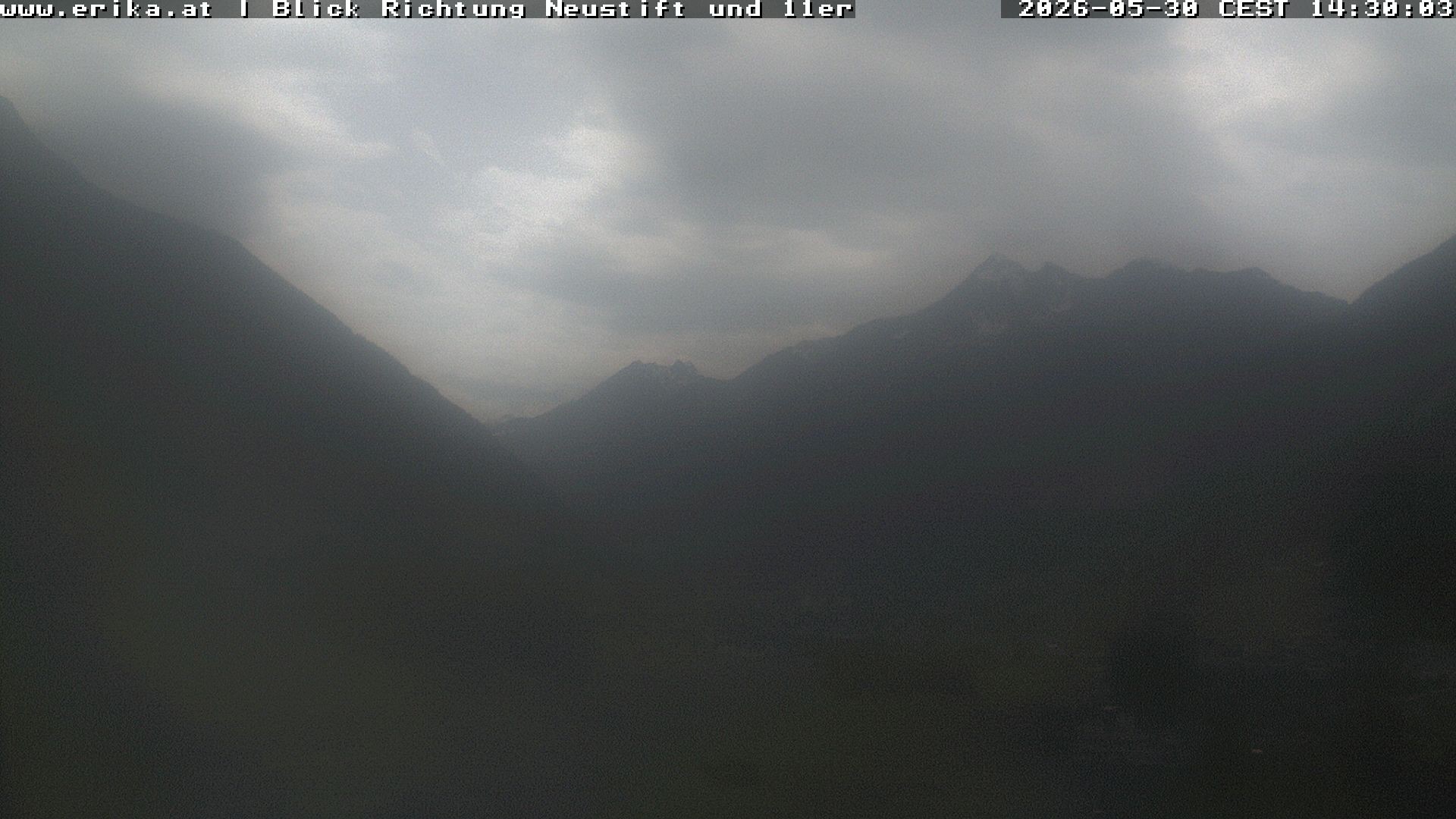 Archiv Foto Webcam Neustift: Blick vom Hotel Erika