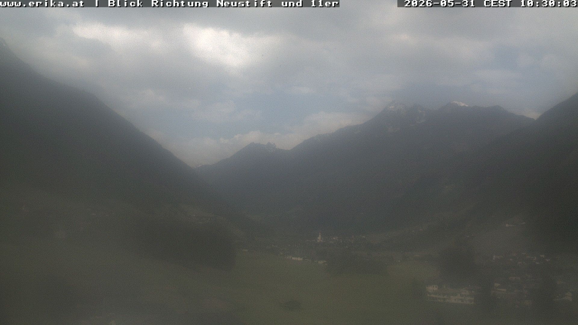 Archiv Foto Webcam Neustift: Blick vom Hotel Erika