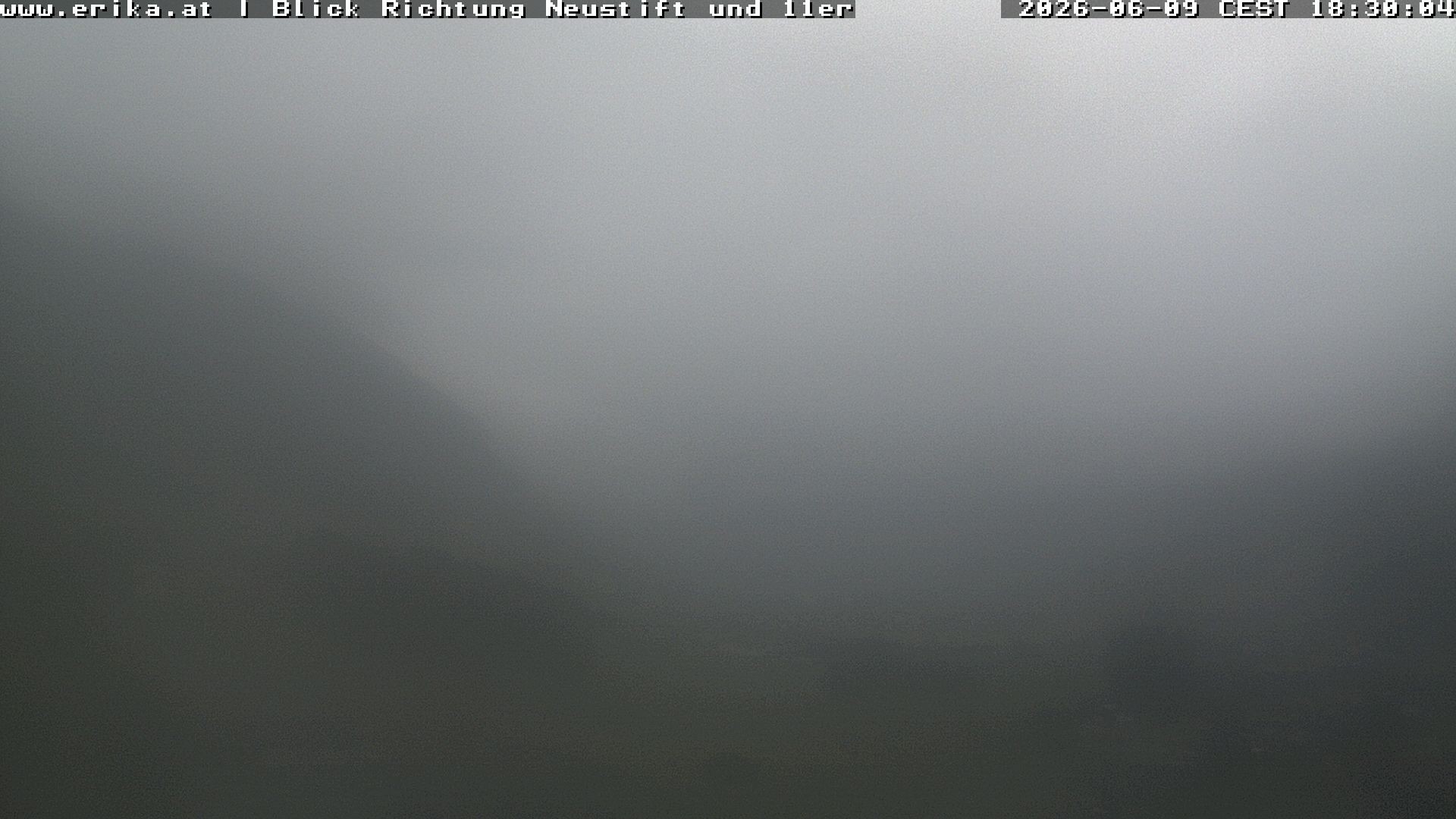 Archiv Foto Webcam Neustift: Blick vom Hotel Erika