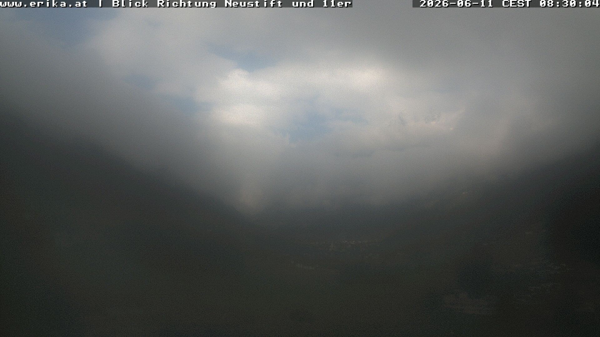 Archiv Foto Webcam Neustift: Blick vom Hotel Erika
