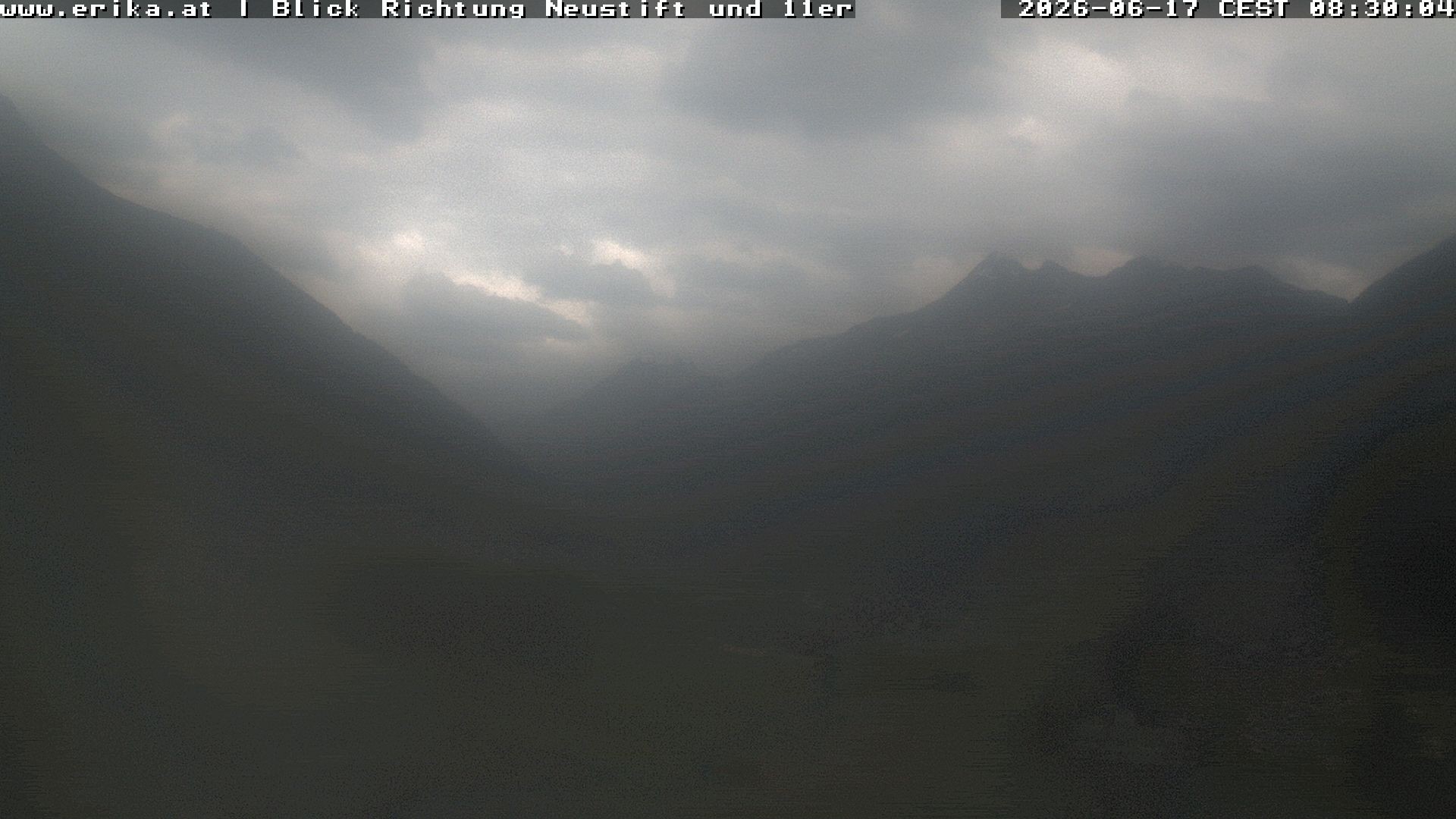 Archiv Foto Webcam Neustift: Blick vom Hotel Erika