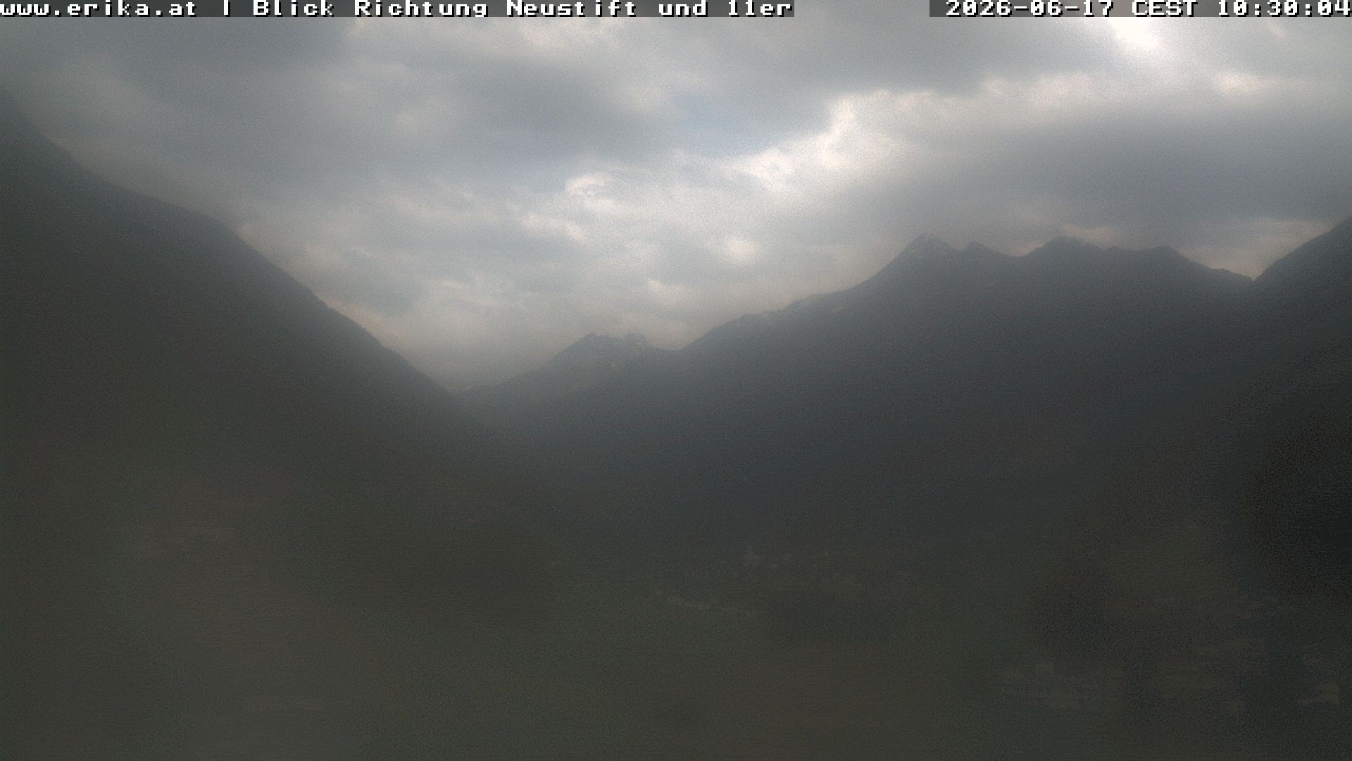 Archiv Foto Webcam Neustift: Blick vom Hotel Erika