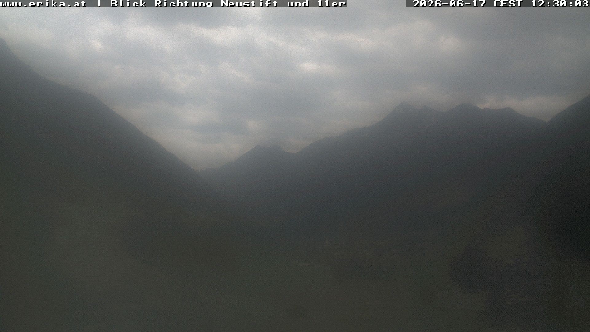 Archiv Foto Webcam Neustift: Blick vom Hotel Erika