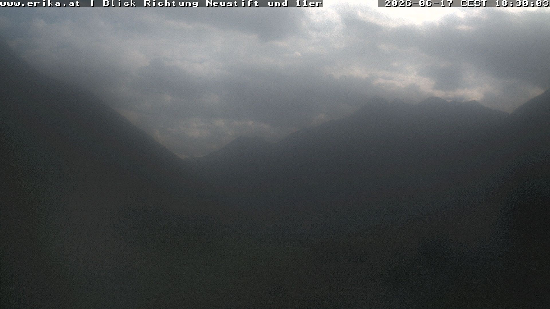 Archiv Foto Webcam Neustift: Blick vom Hotel Erika