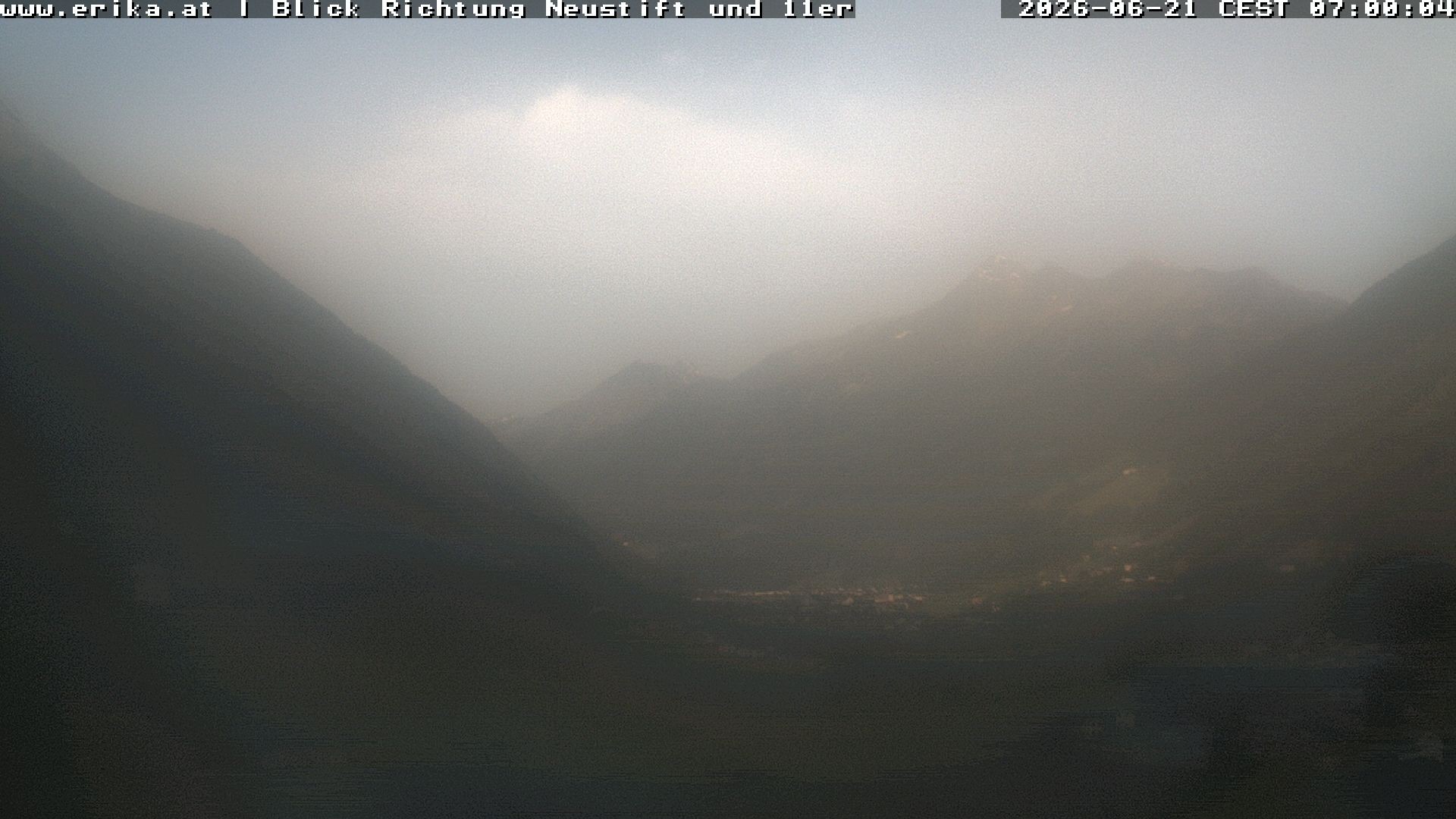 Archiv Foto Webcam Neustift: Blick vom Hotel Erika