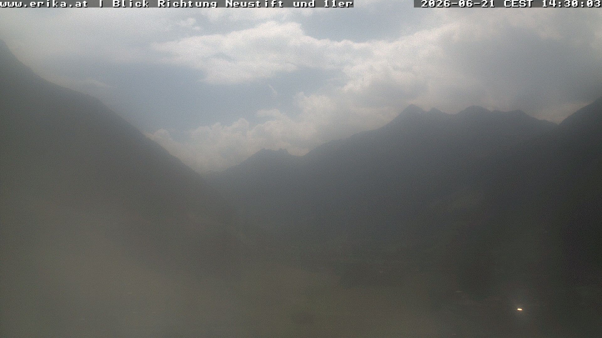 Archiv Foto Webcam Neustift: Blick vom Hotel Erika