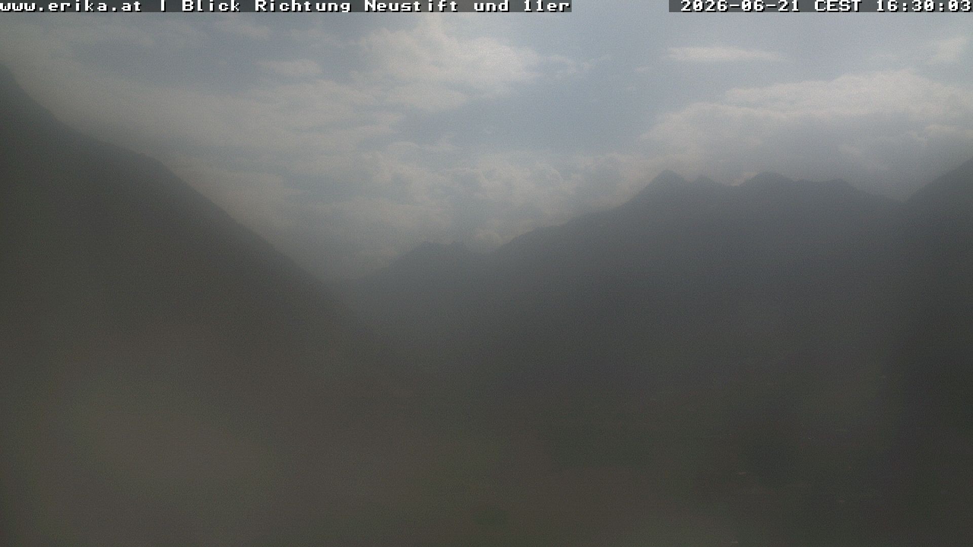 Archiv Foto Webcam Neustift: Blick vom Hotel Erika