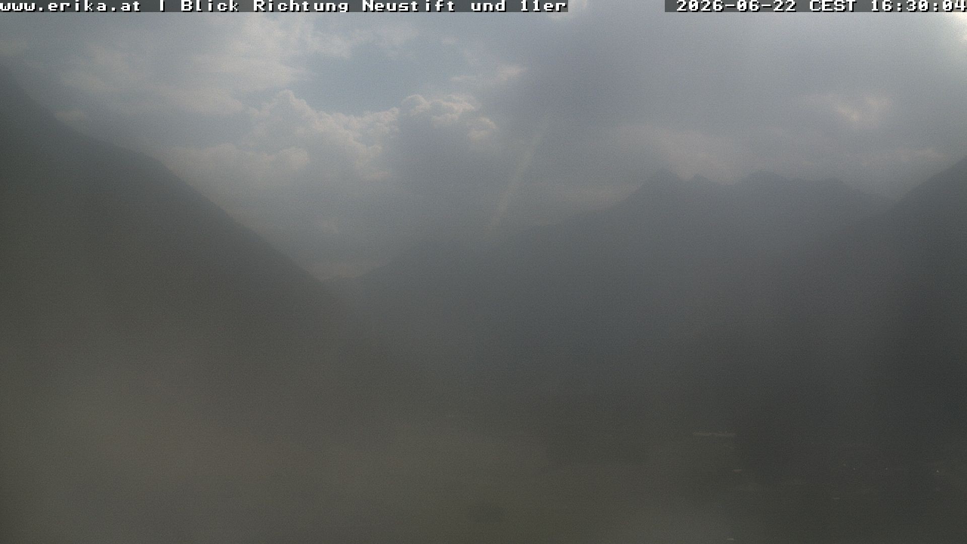 Archiv Foto Webcam Neustift: Blick vom Hotel Erika
