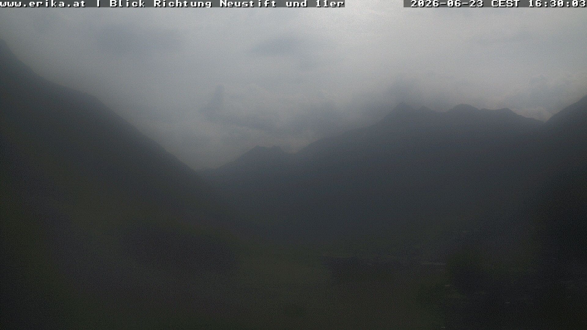 Archiv Foto Webcam Neustift: Blick vom Hotel Erika