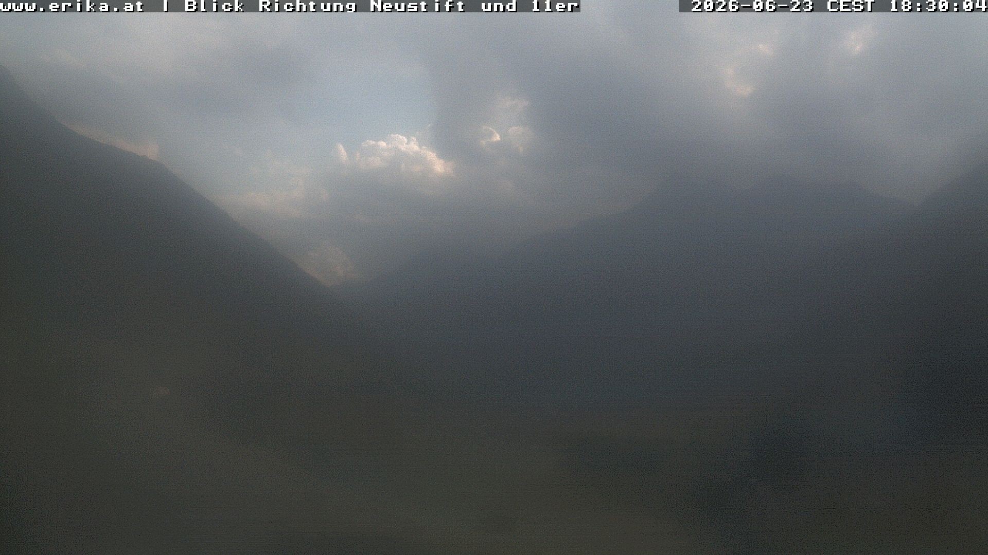 Archiv Foto Webcam Neustift: Blick vom Hotel Erika