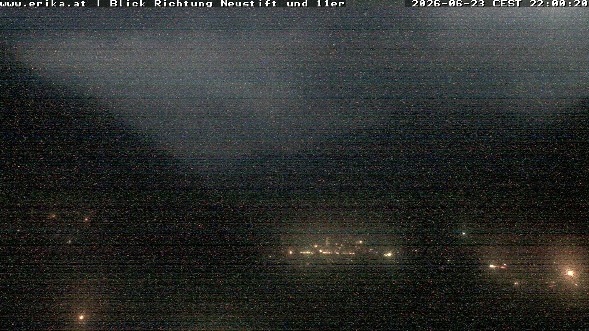 Archiv Foto Webcam Neustift: Blick vom Hotel Erika