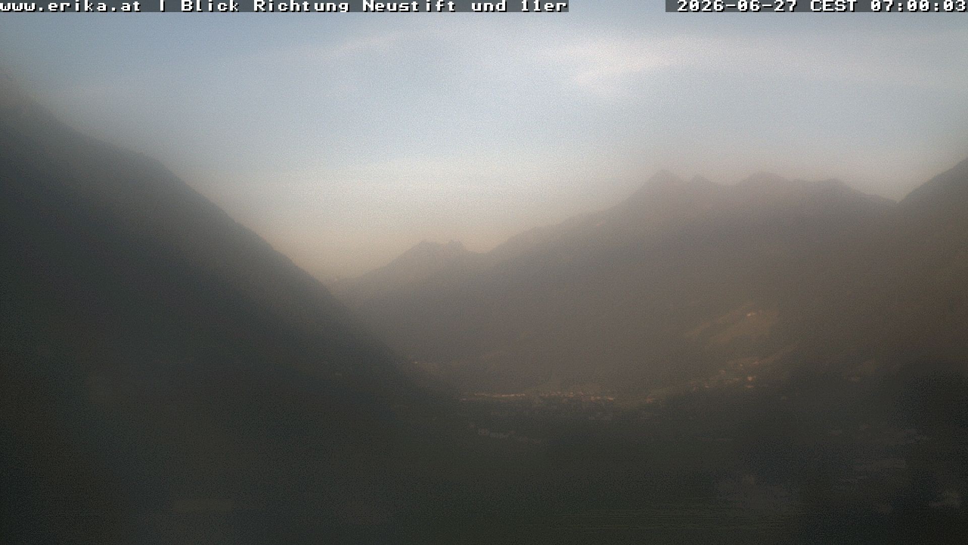 Archiv Foto Webcam Neustift: Blick vom Hotel Erika