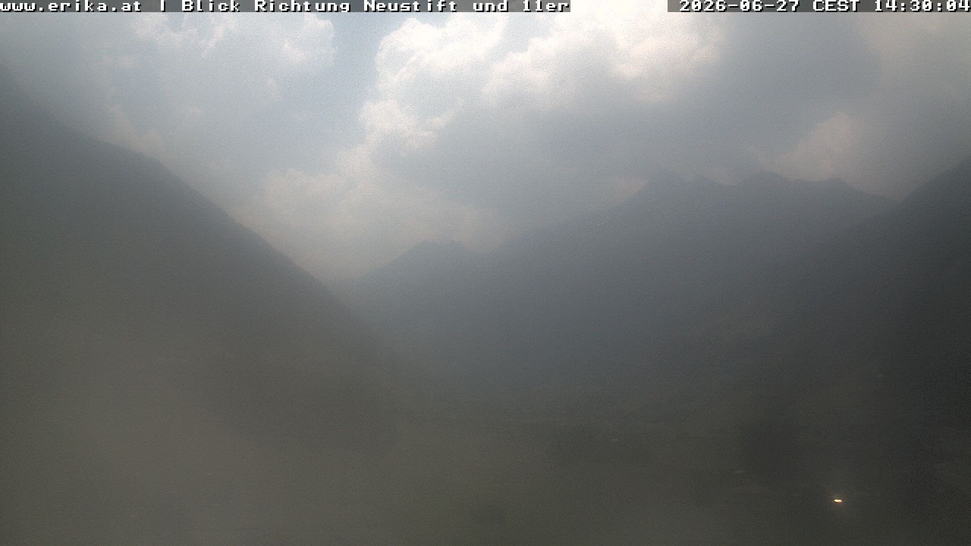 Archiv Foto Webcam Neustift: Blick vom Hotel Erika