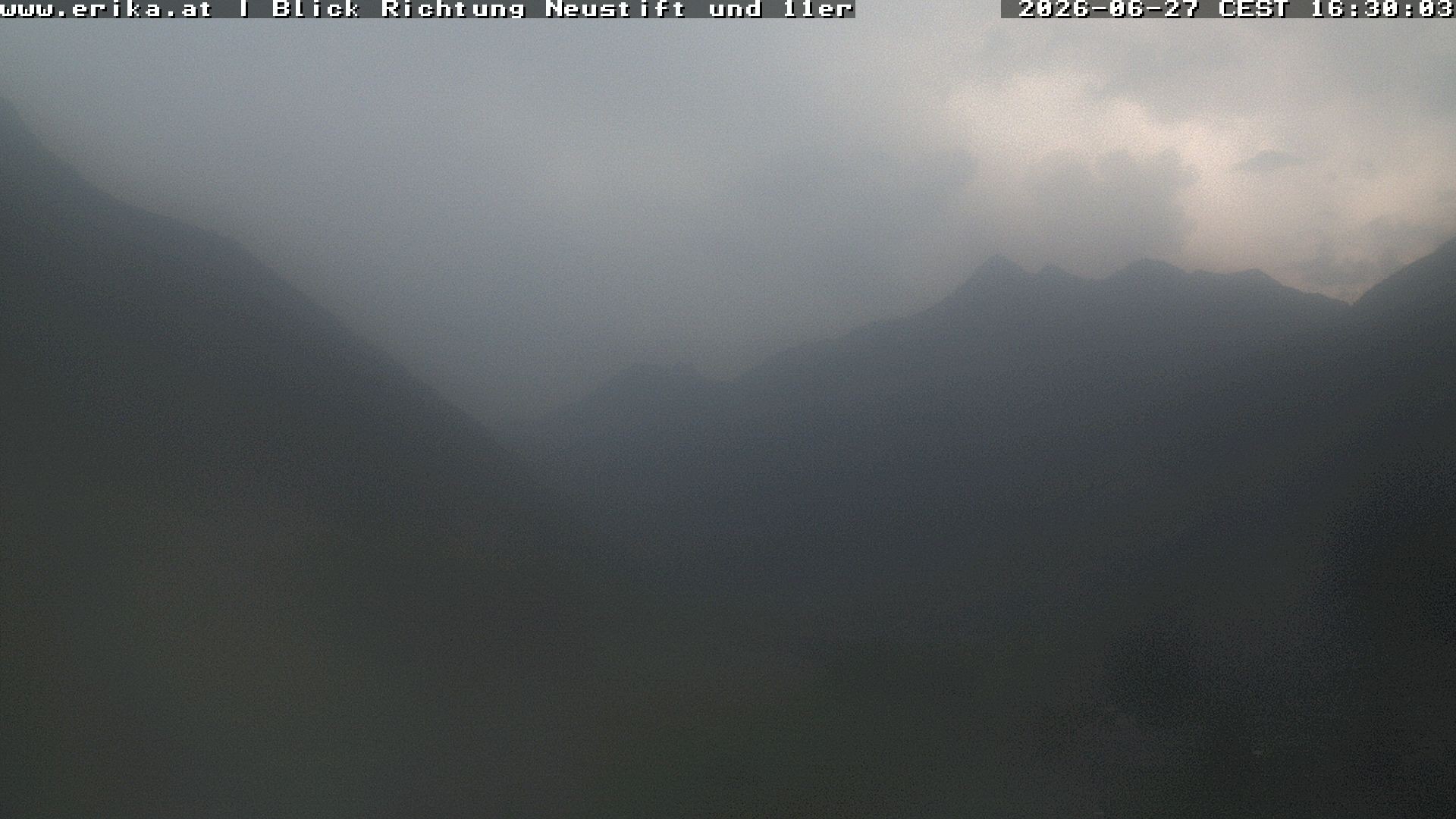 Archiv Foto Webcam Neustift: Blick vom Hotel Erika