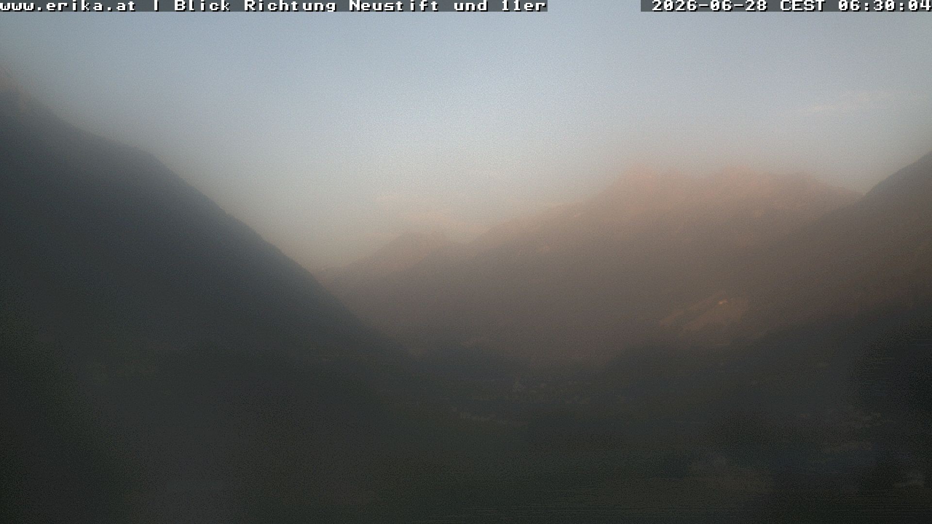 Archiv Foto Webcam Neustift: Blick vom Hotel Erika