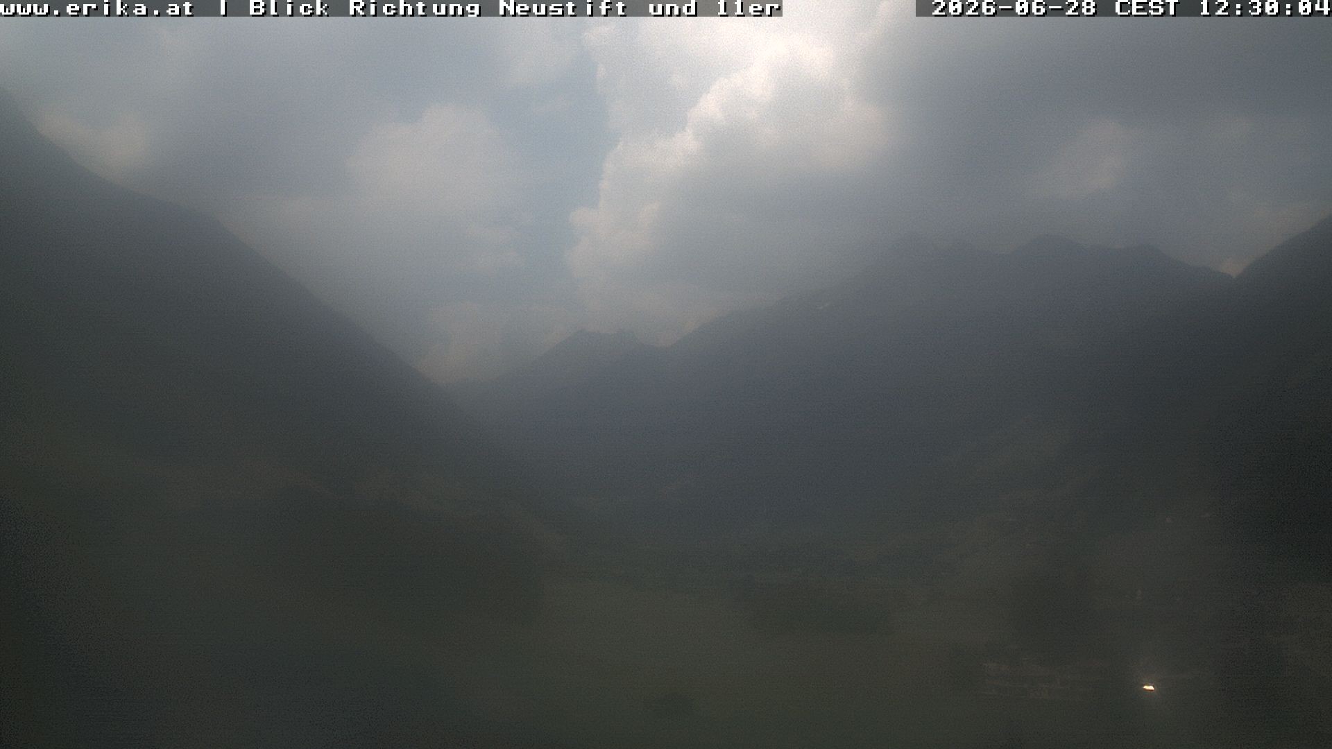 Archiv Foto Webcam Neustift: Blick vom Hotel Erika