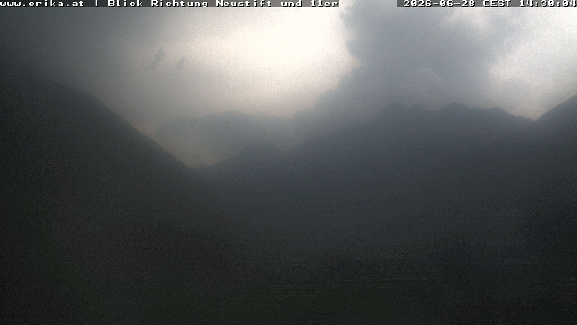 Archiv Foto Webcam Neustift: Blick vom Hotel Erika