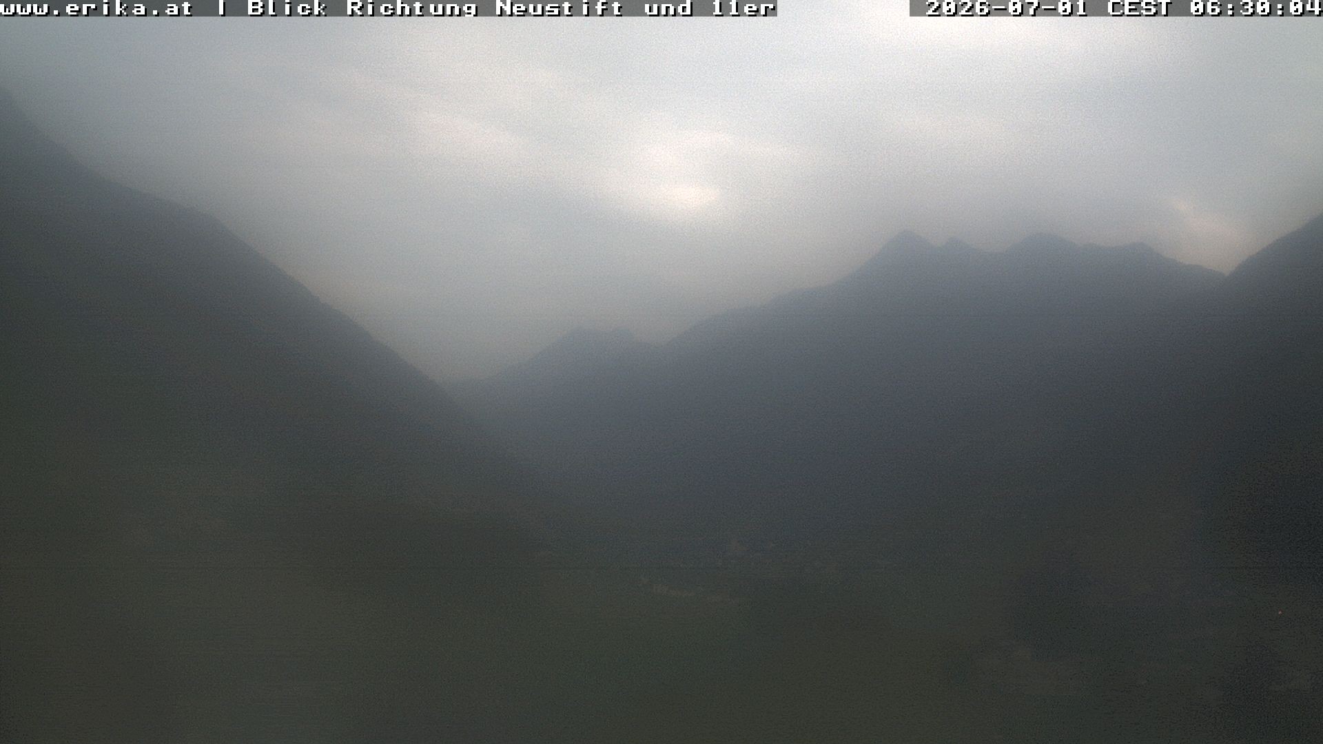 Archiv Foto Webcam Neustift: Blick vom Hotel Erika