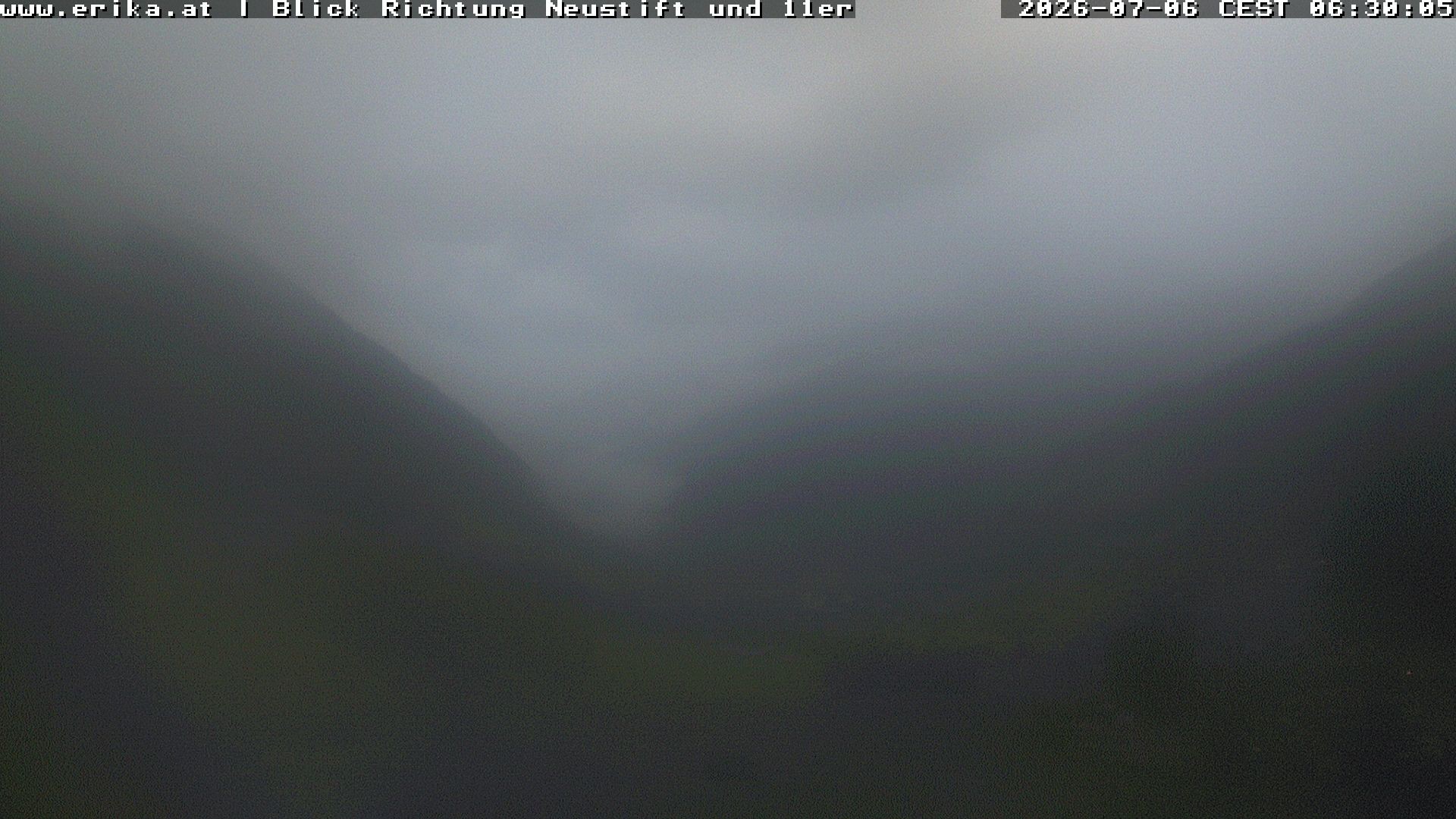 Archiv Foto Webcam Neustift: Blick vom Hotel Erika
