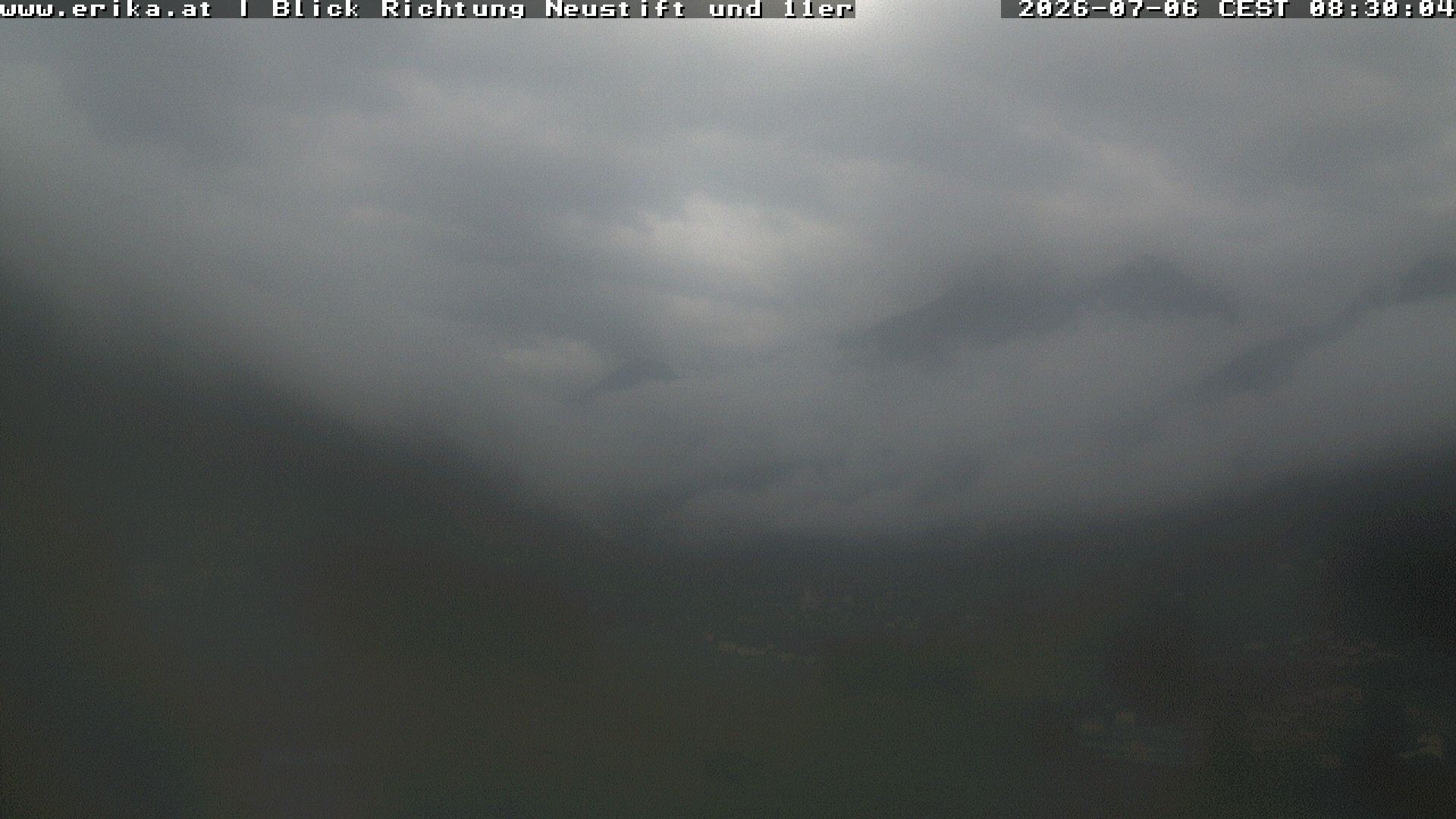 Archiv Foto Webcam Neustift: Blick vom Hotel Erika